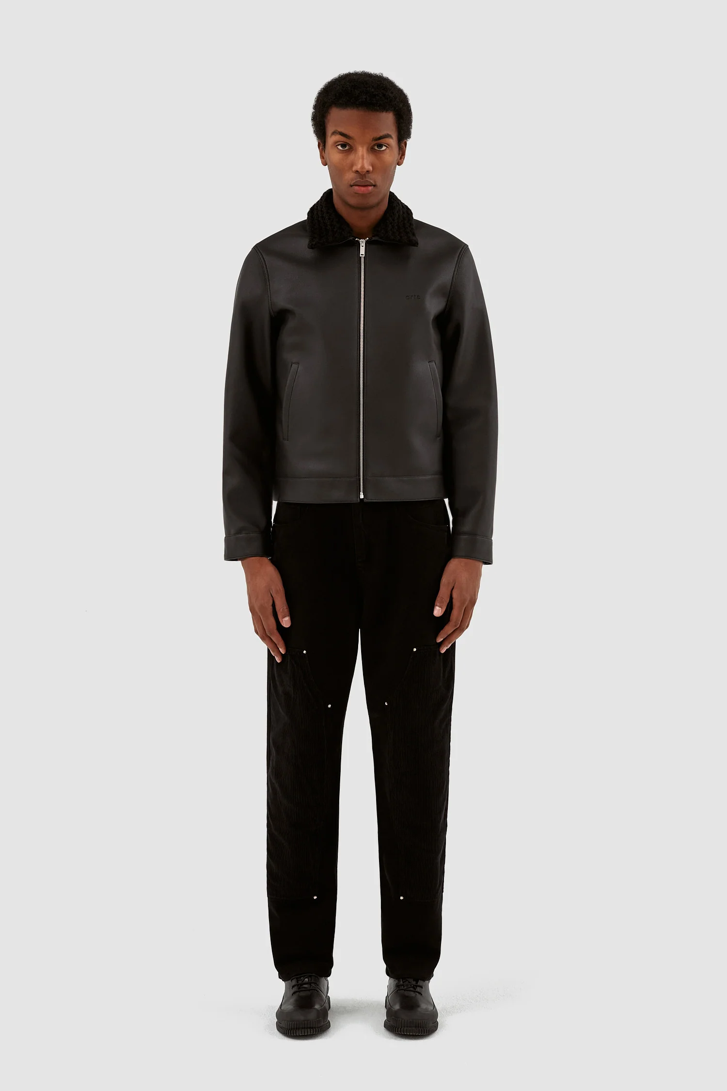 Veste à col Jasper - Noir - Image 5