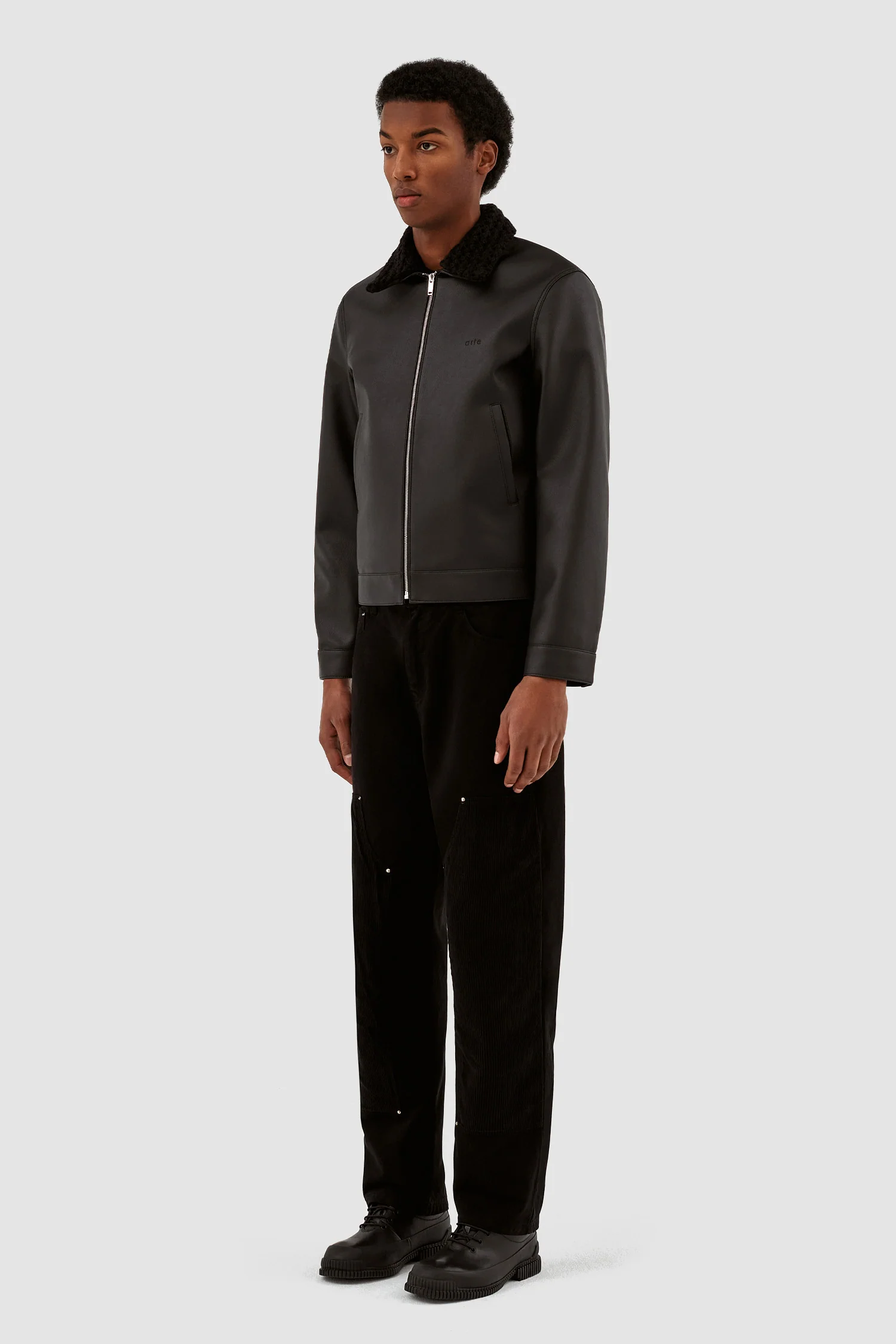 Veste à col Jasper - Noir - Image 6