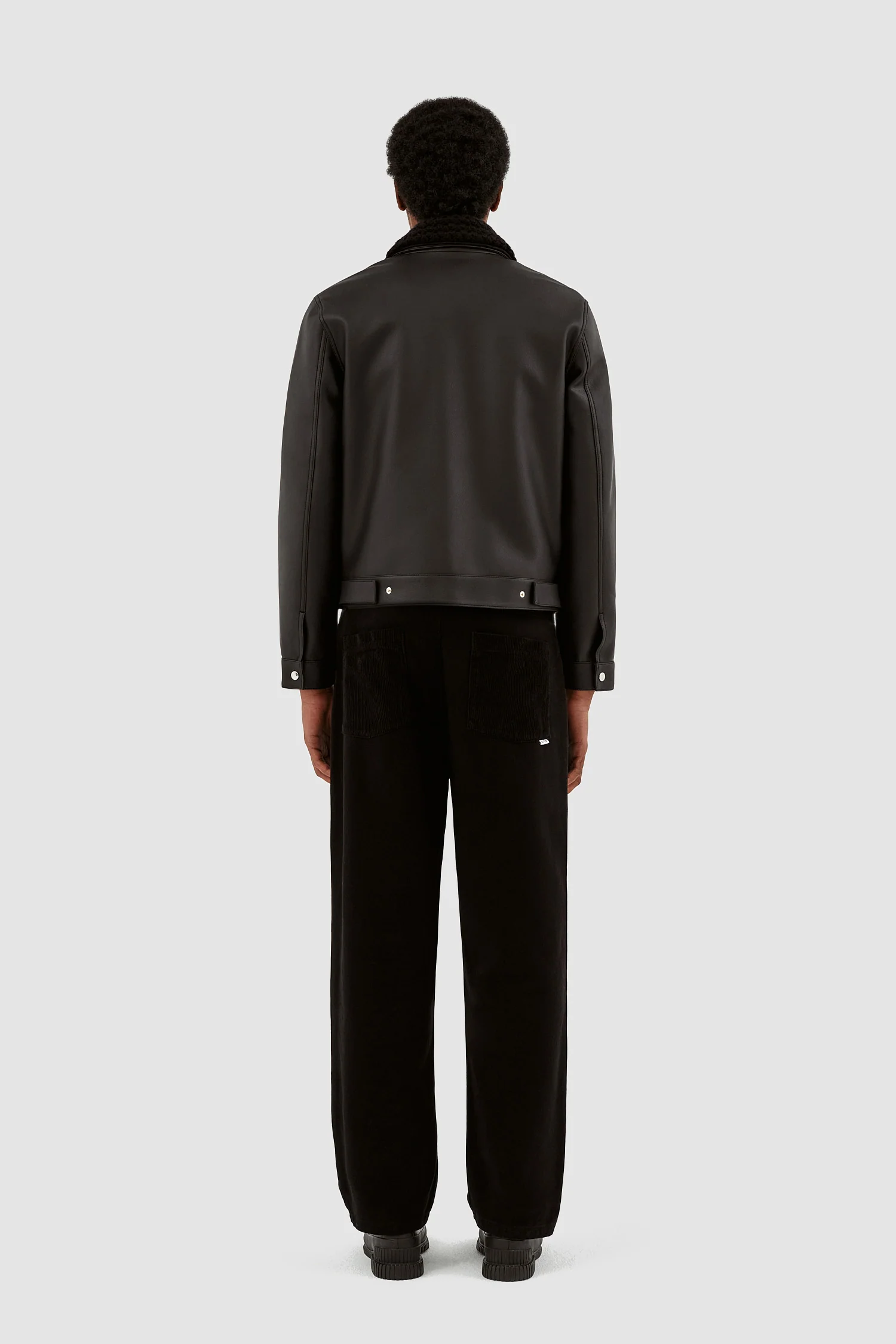 Veste à col Jasper - Noir - Image 7