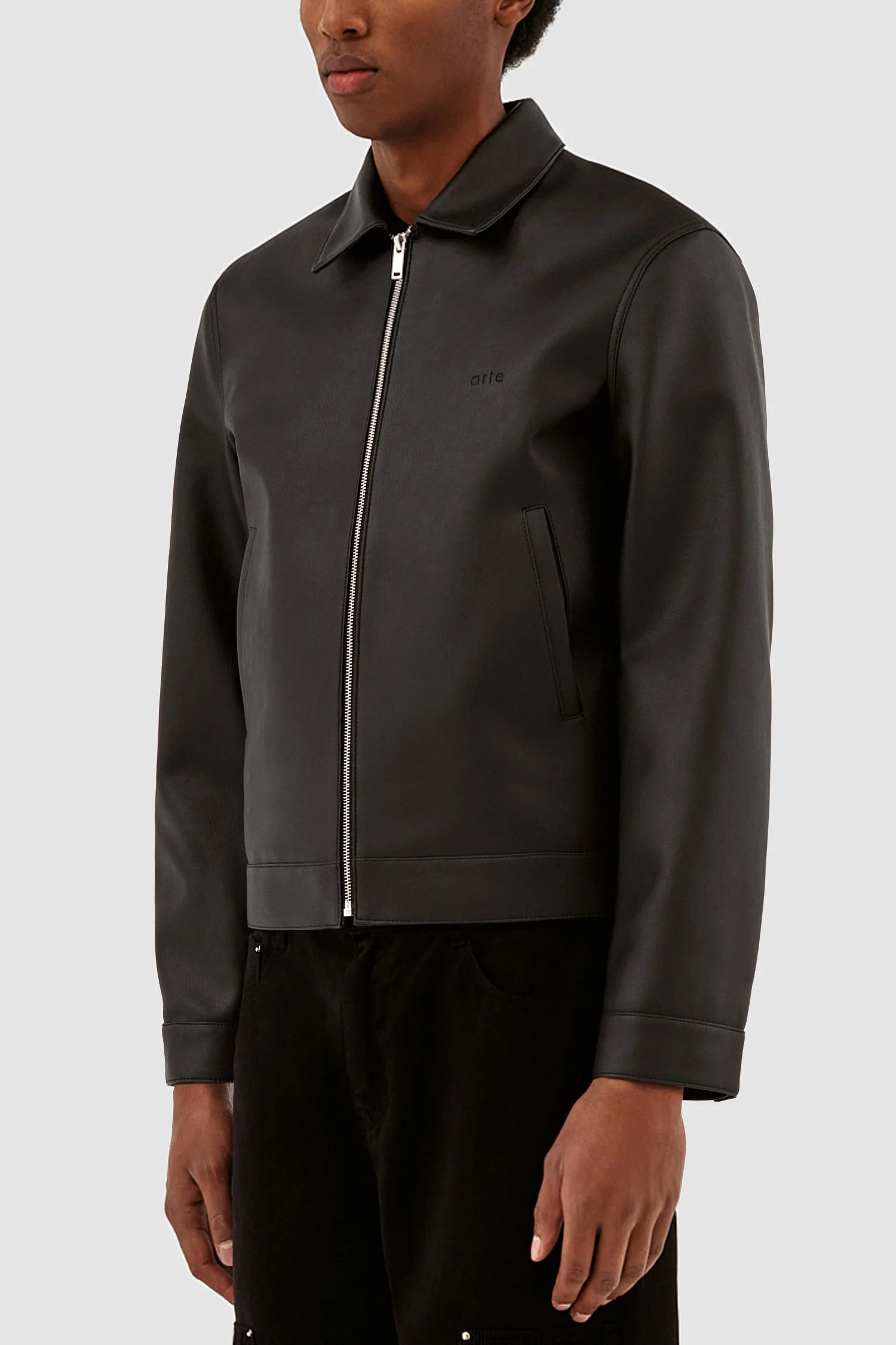 Veste à col Jasper - Noir - Image 8