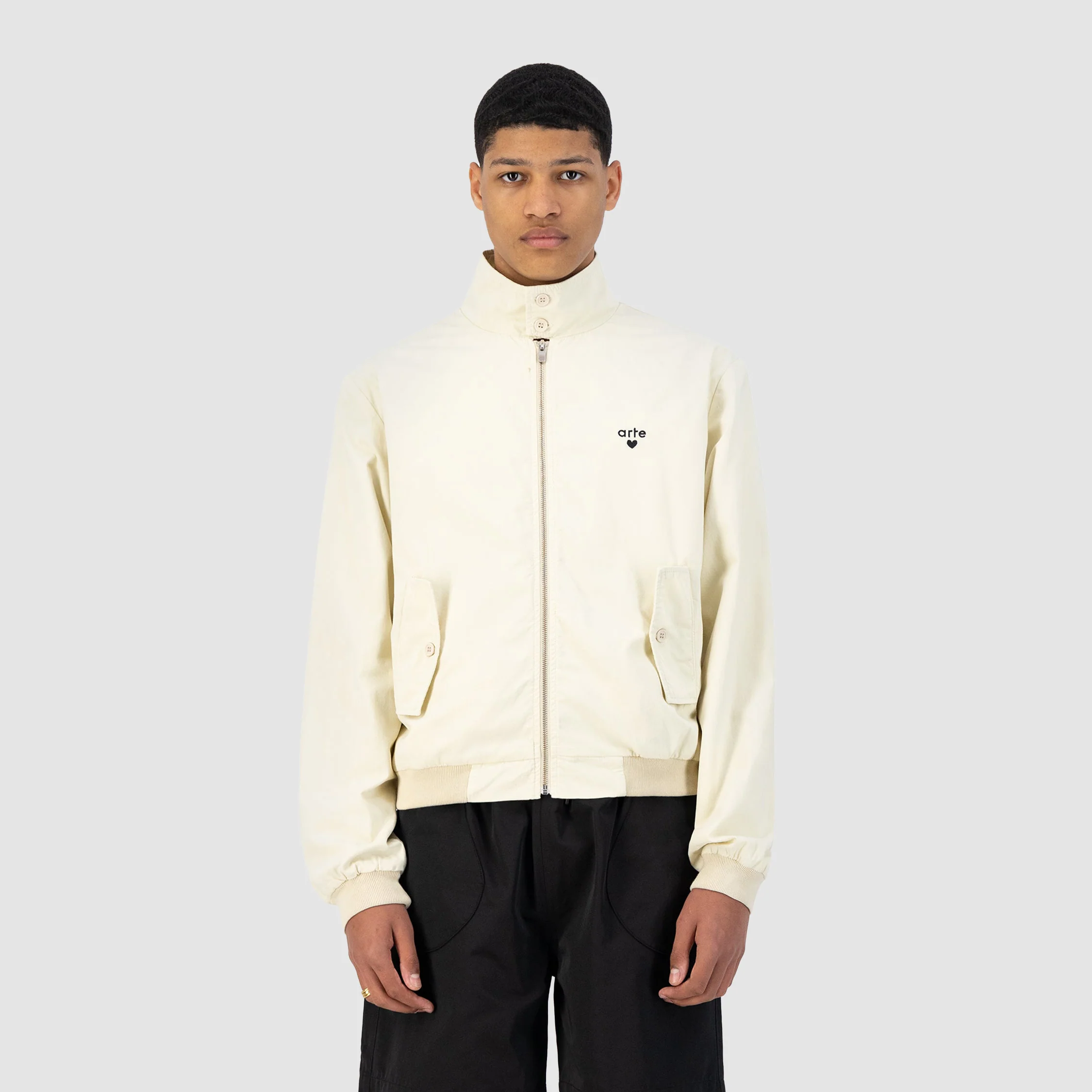 Veste en jean - Crème