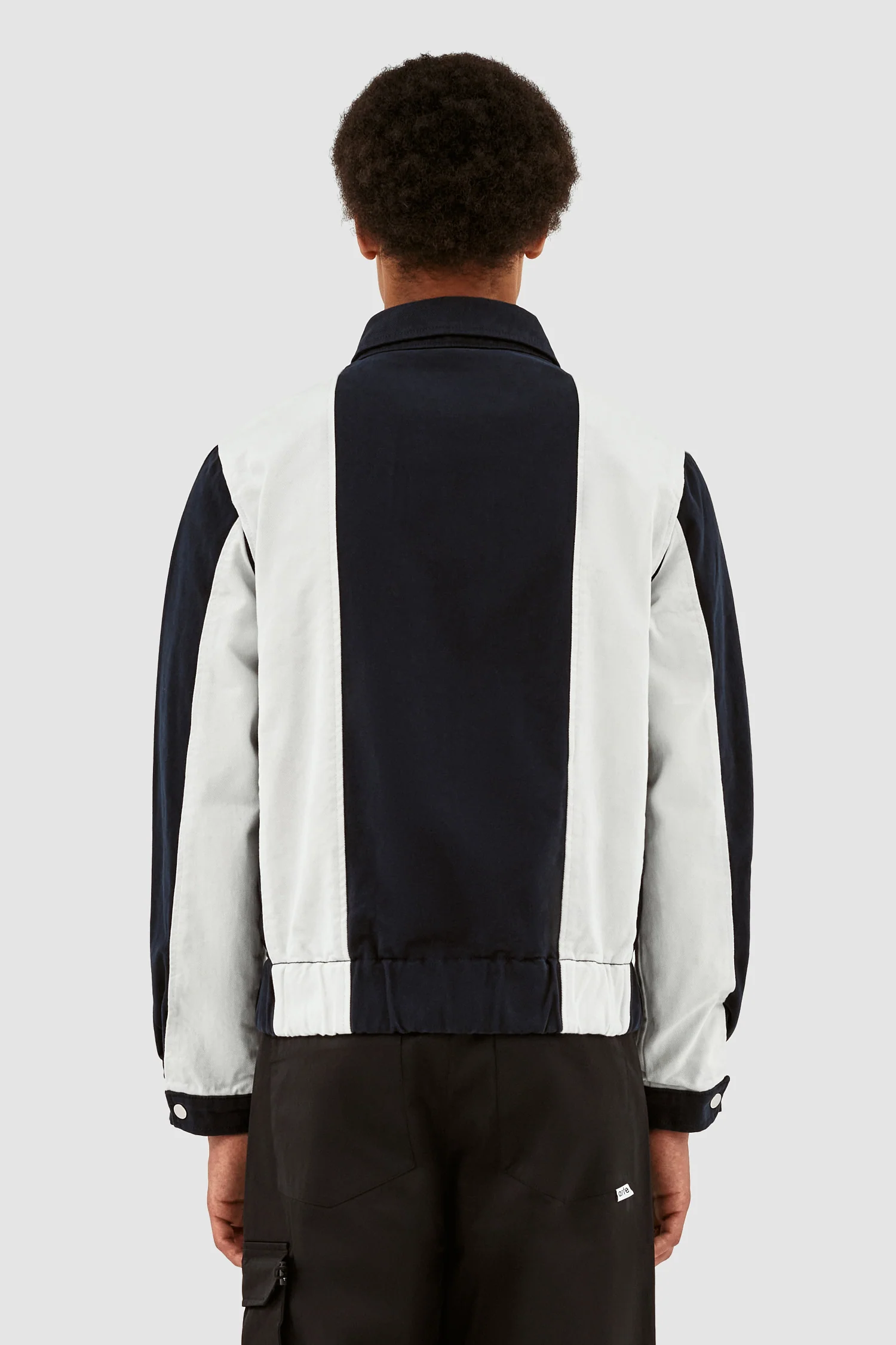 Jeffrey Stripe - Marine/Blanc - Image 3