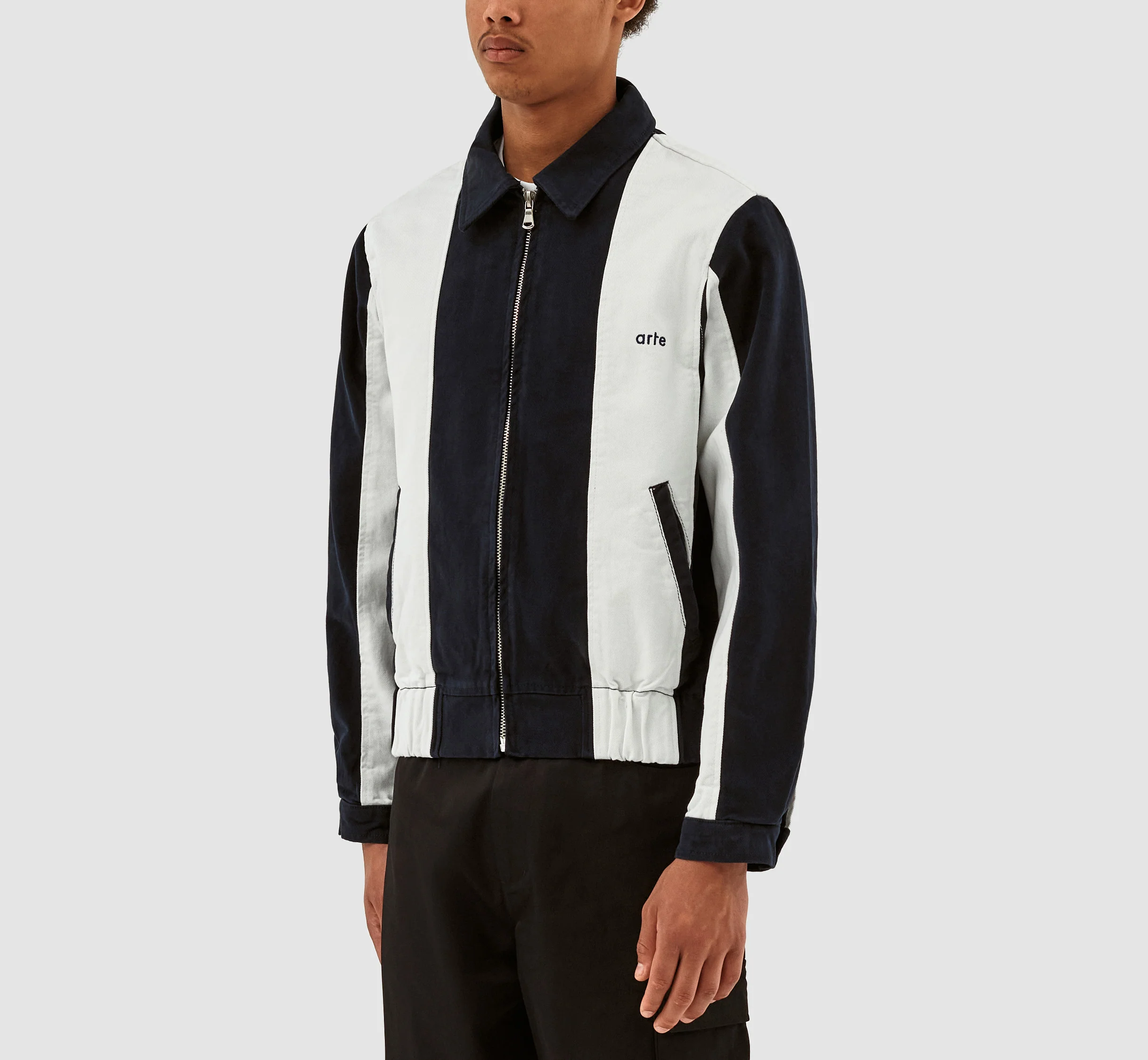 Jeffrey Stripe - Marine/Blanc - Image 4