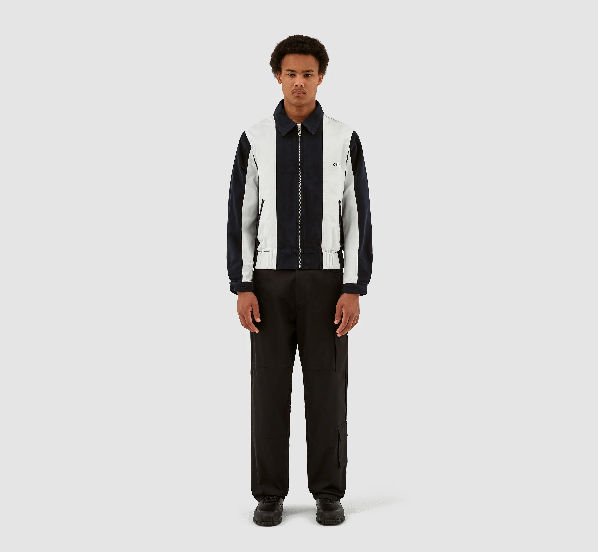 Jeffrey Stripe - Marine/Blanc - Image 5