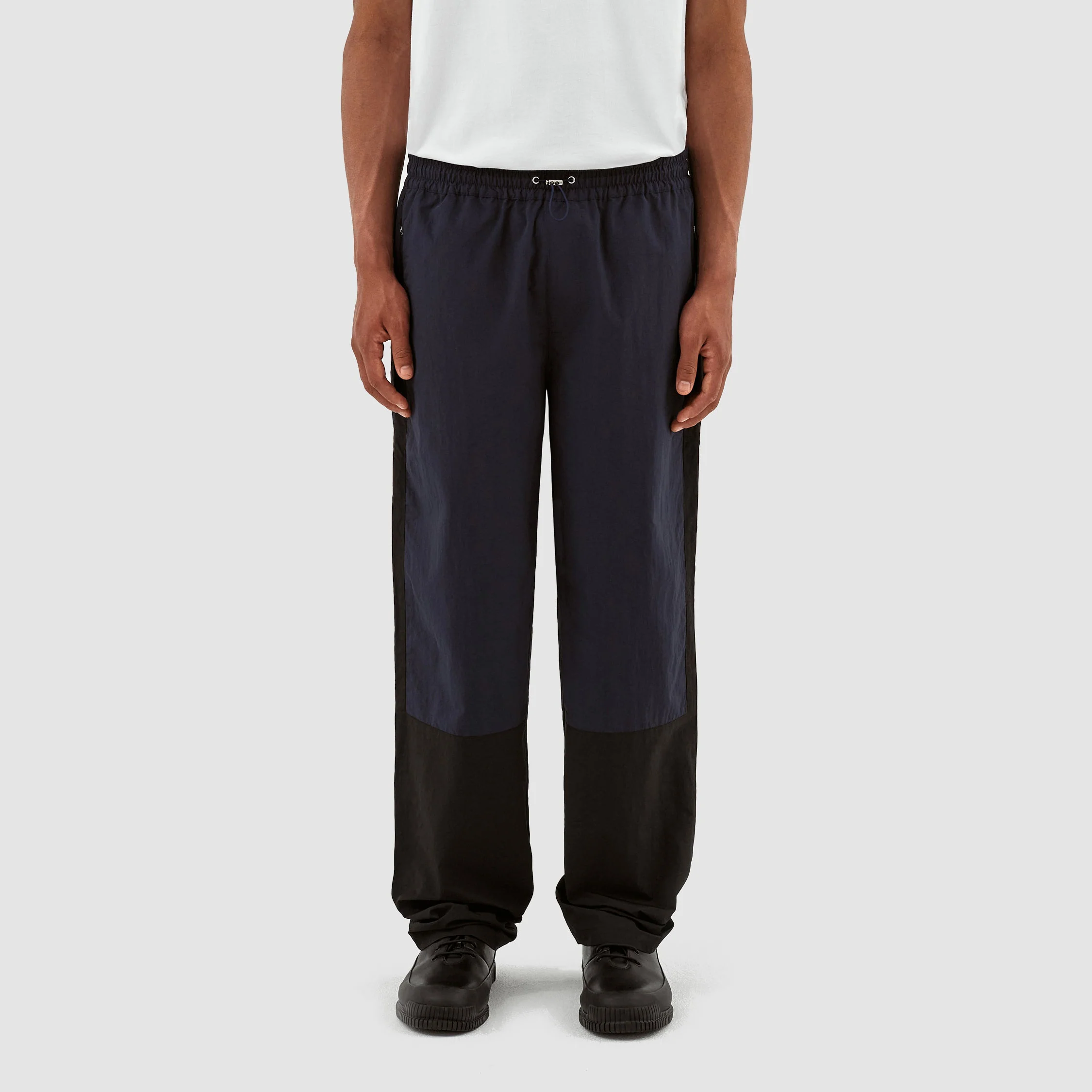 Pantalon Jeremy contrasté - Noir/Marine