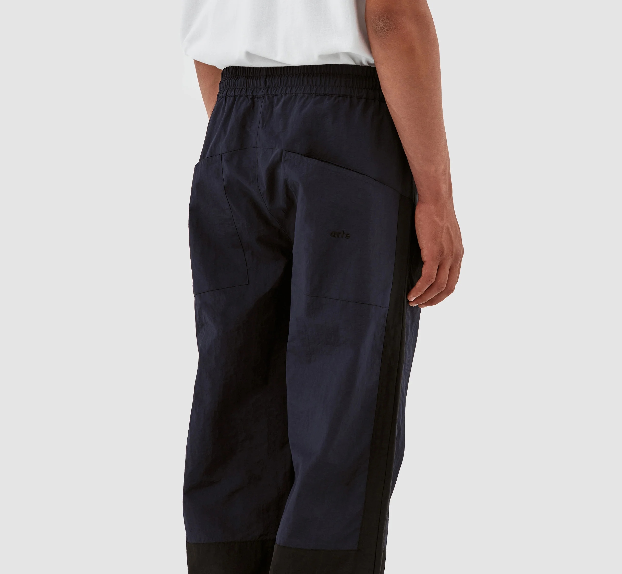 Pantalon Jeremy contrasté - Noir/Marine - Image 5