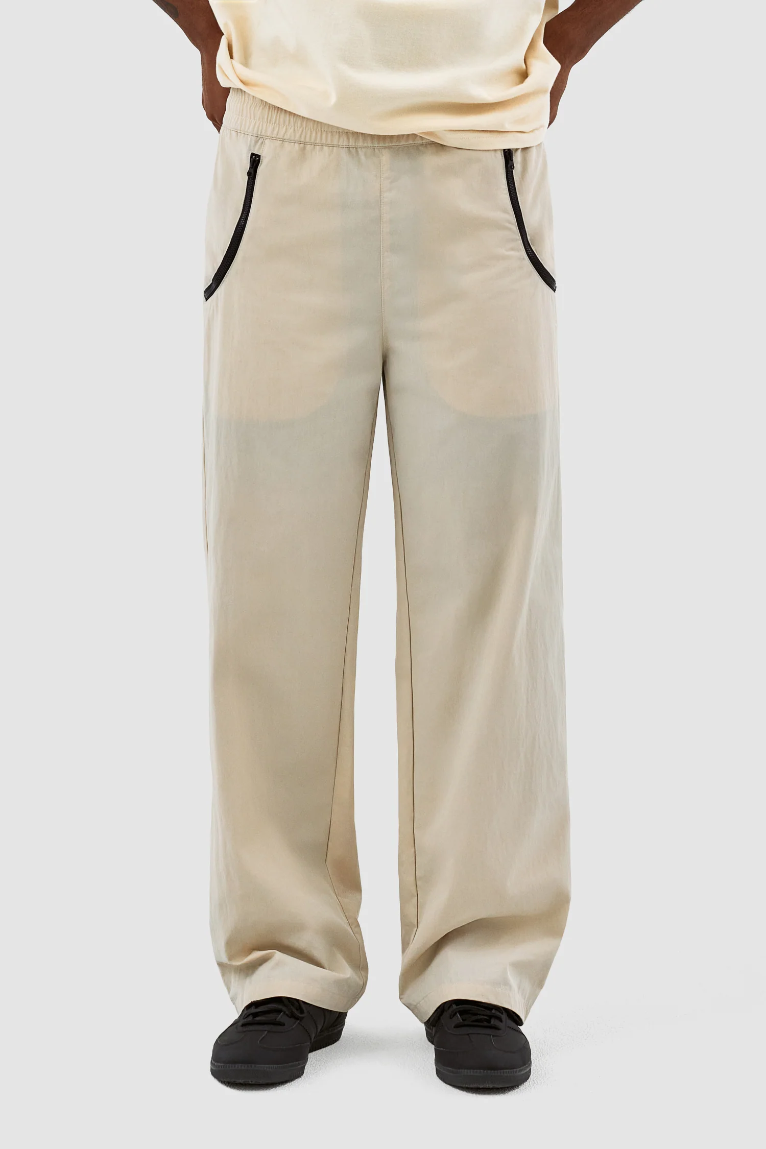 Pantalon à poches Jesse - Crème/Marine - Image 2