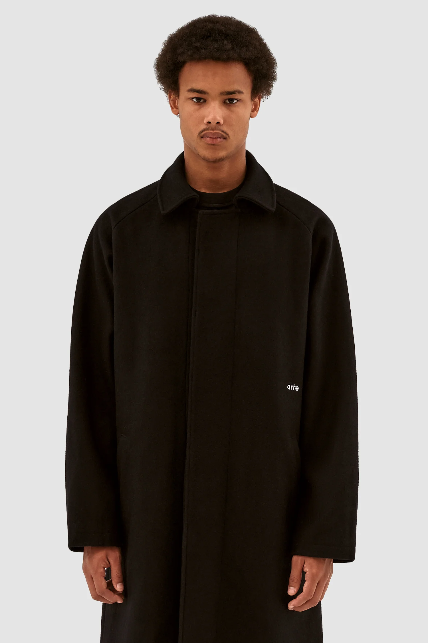 Manteau en laine Jesse - Noir - Image 2
