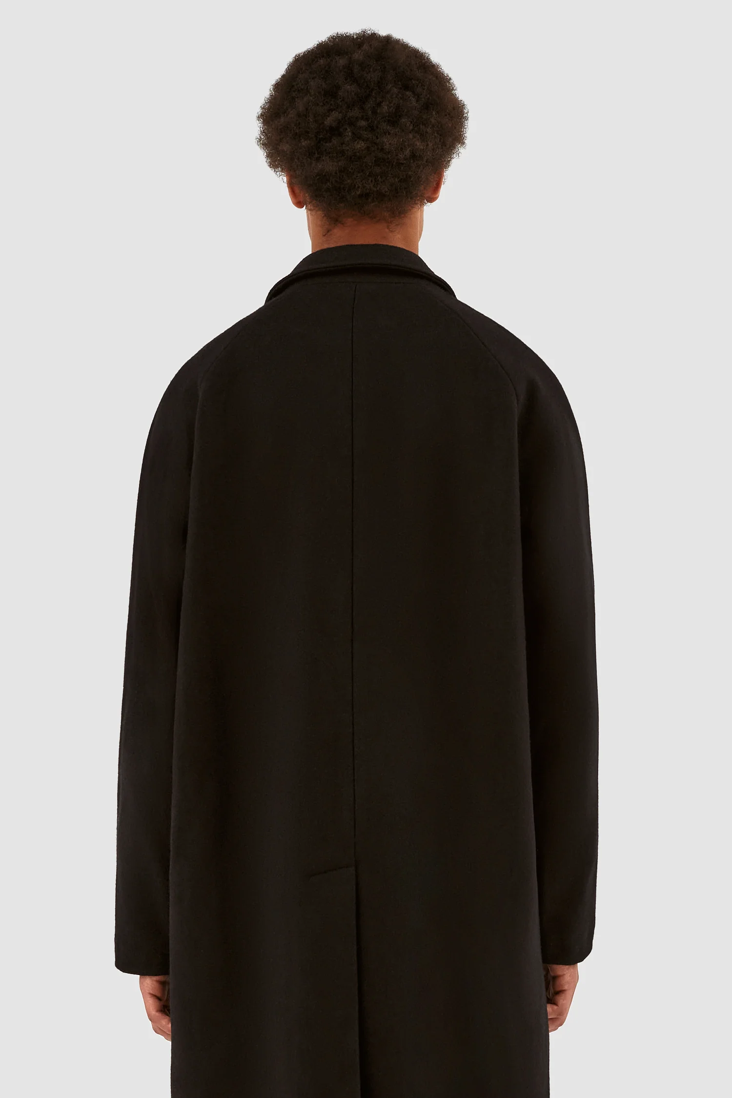 Manteau en laine Jesse - Noir - Image 3