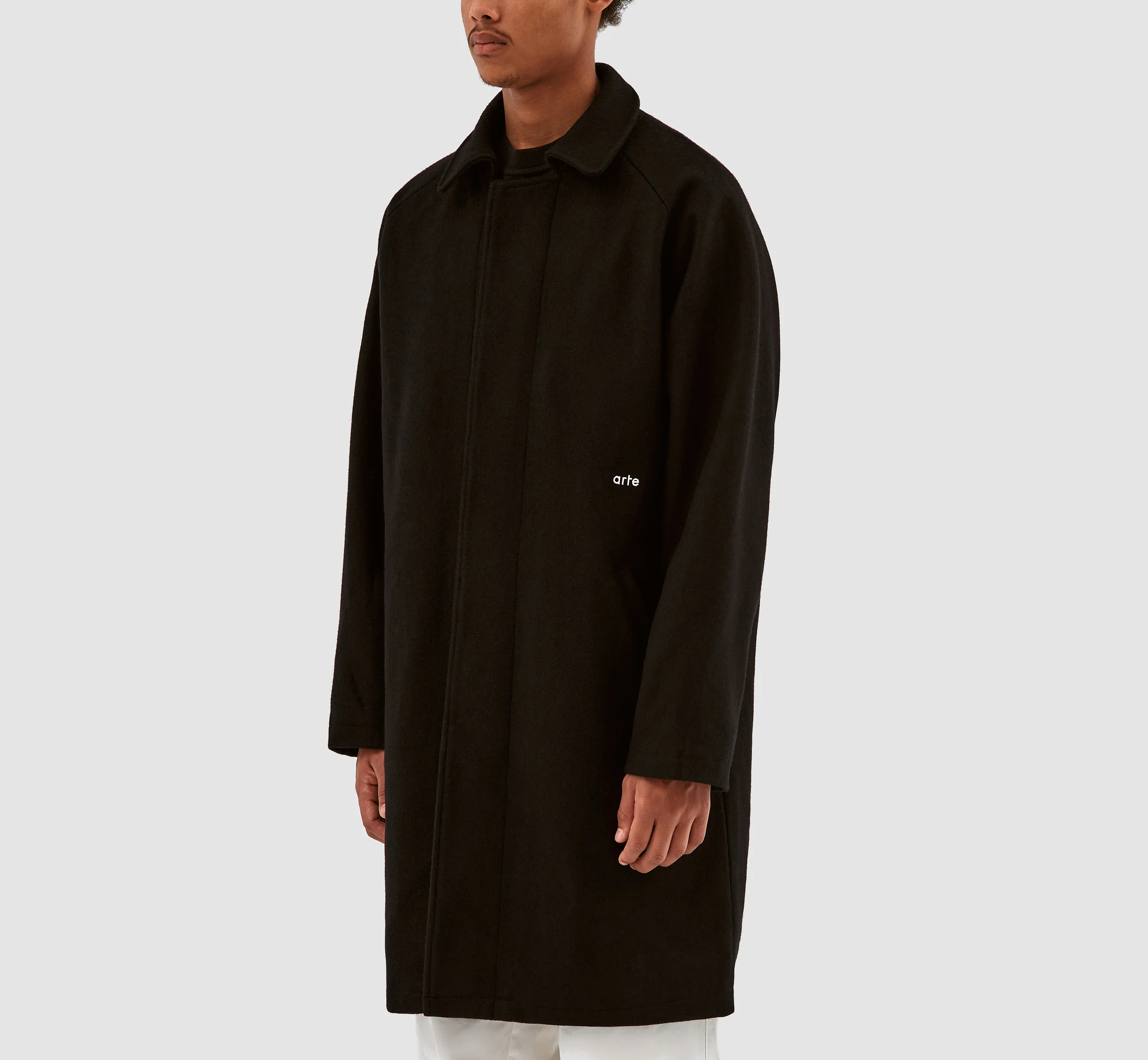 Manteau en laine Jesse - Noir - Image 4