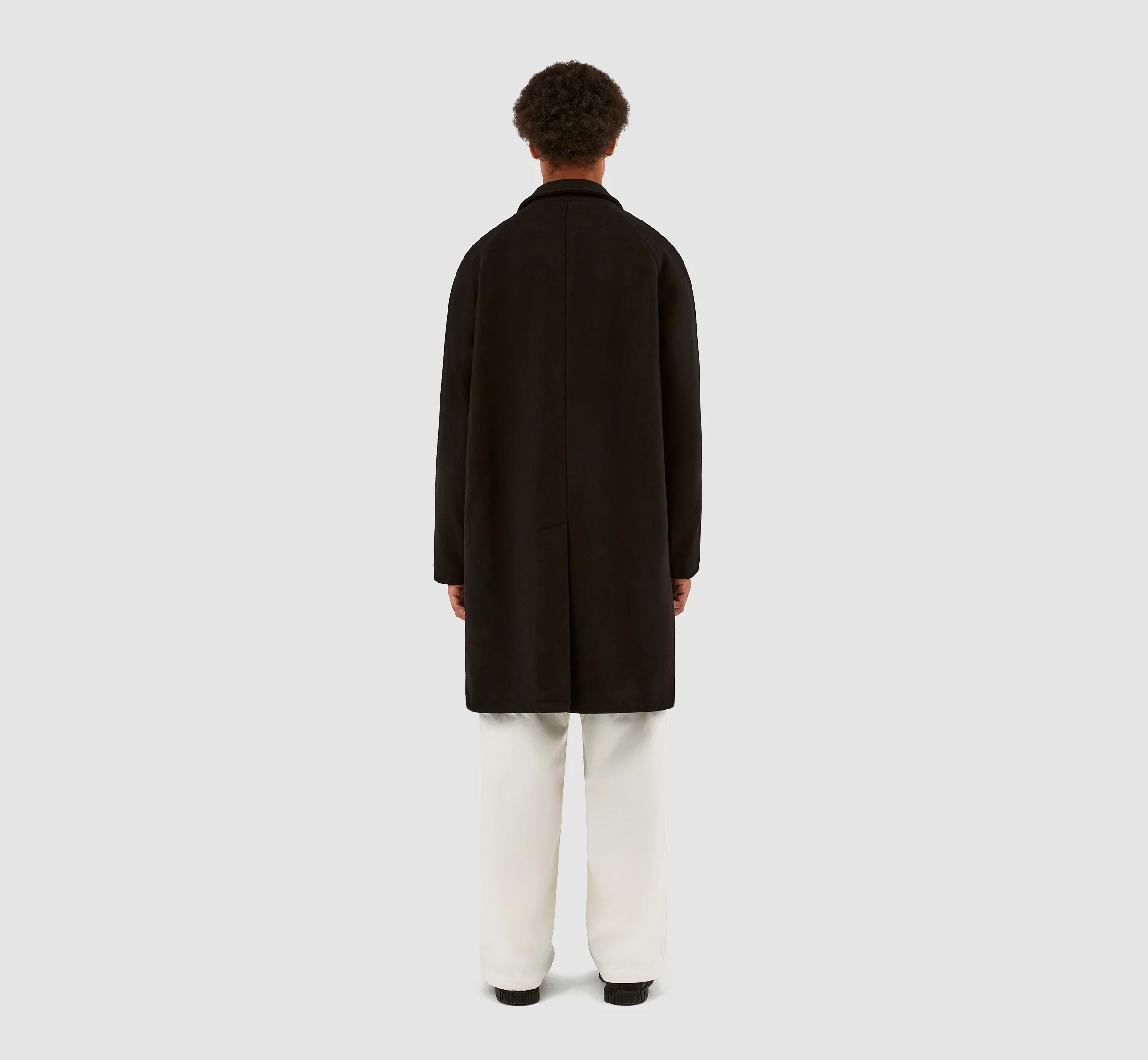 Manteau en laine Jesse - Noir - Image 7