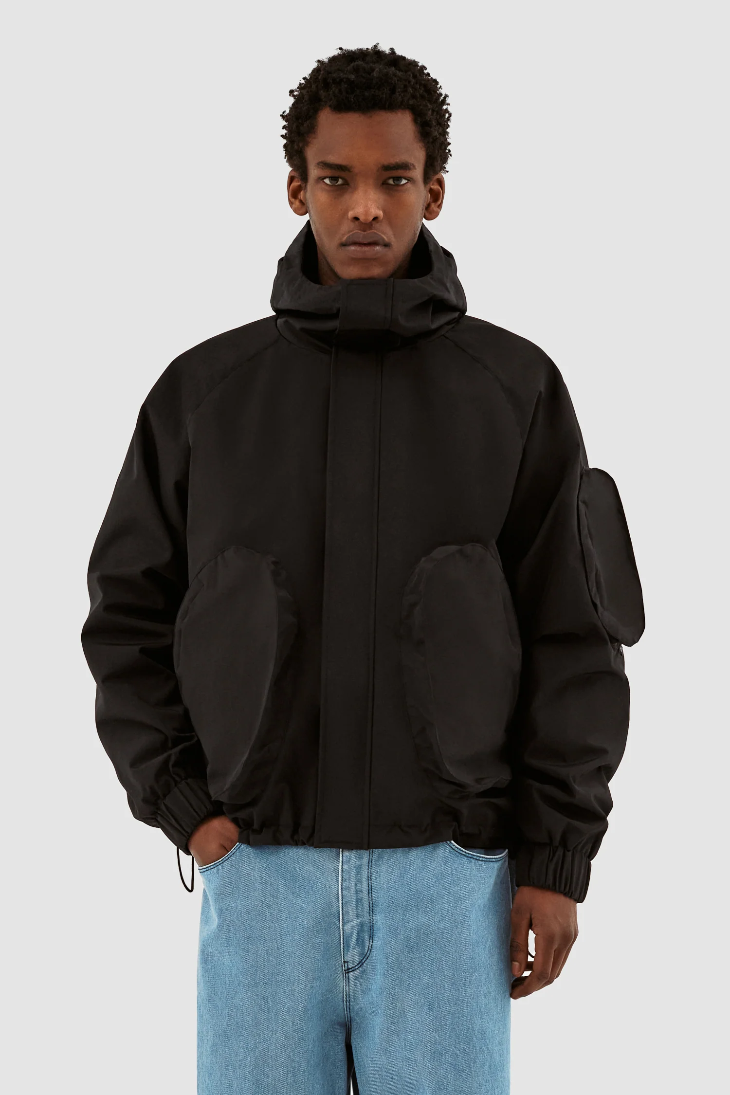 Veste Jim 3D à poches - Noir - Image 2