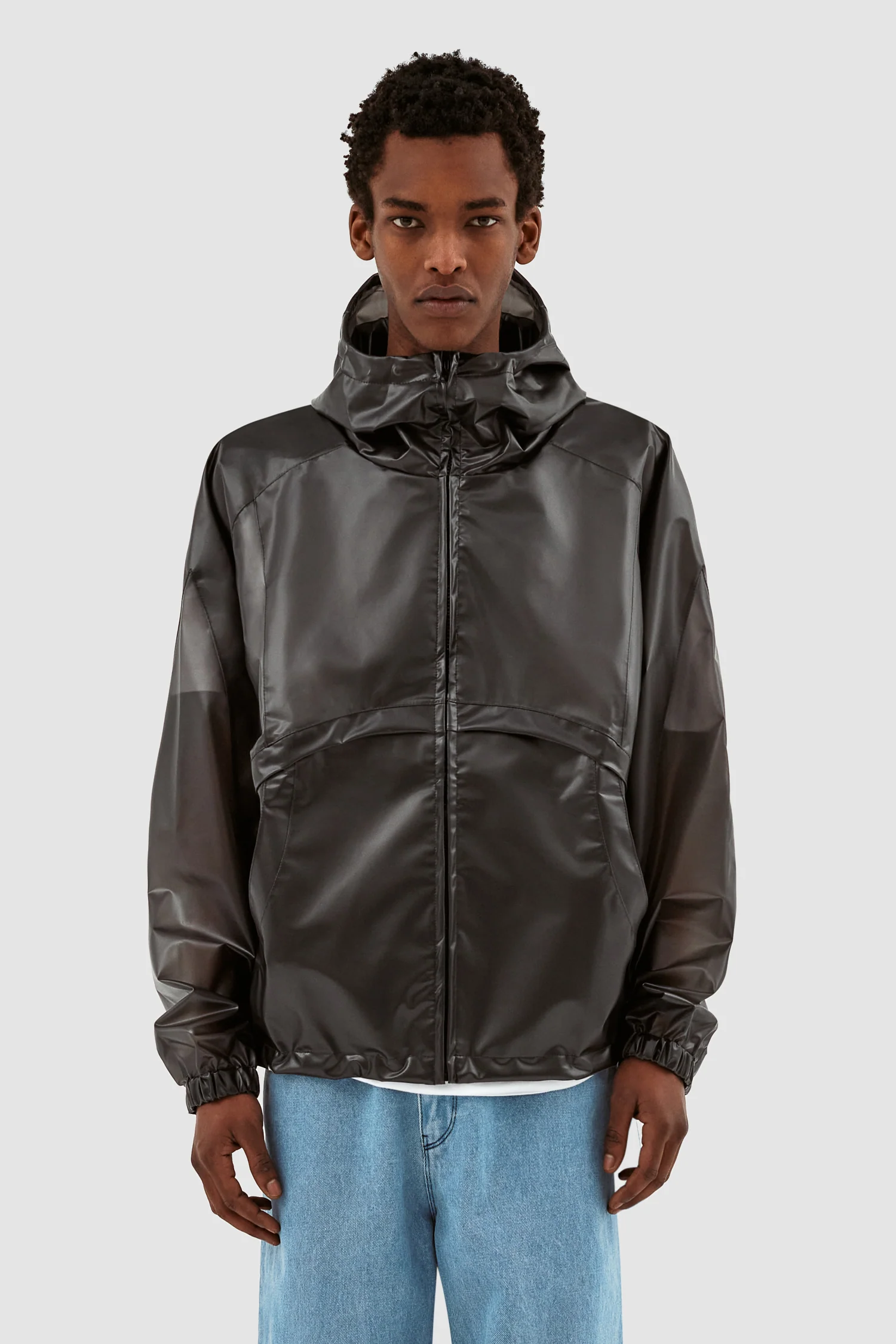 Veste Jim Translucide - Noir - Image 2