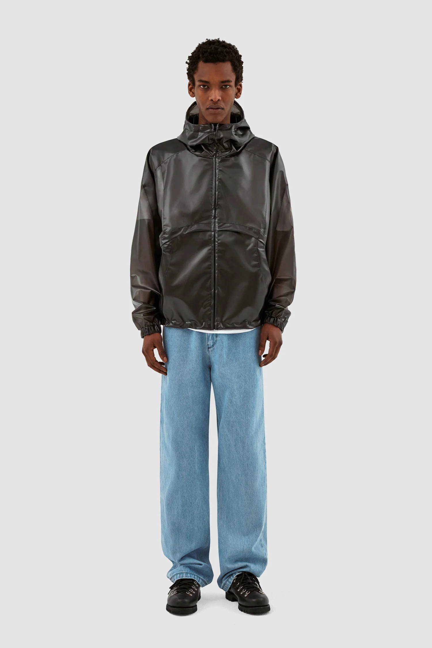 Veste Jim Translucide - Noir - Image 4