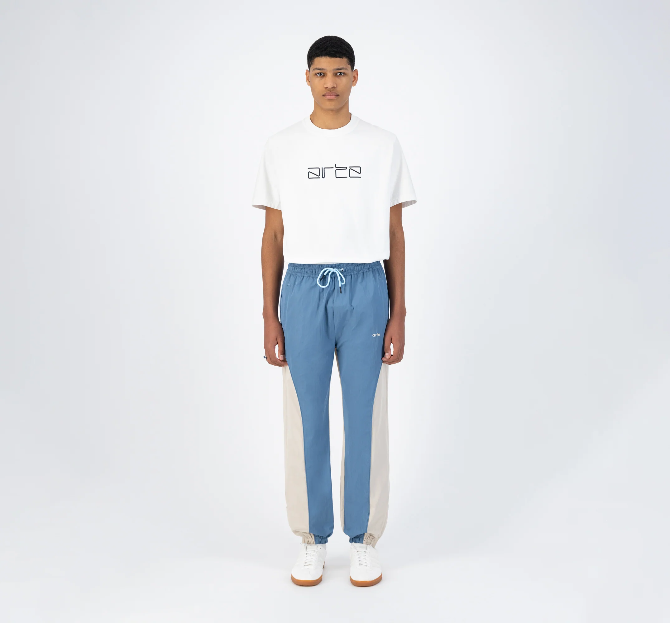 Pantalon Jo Multi - Skylight/Cream - Image 4