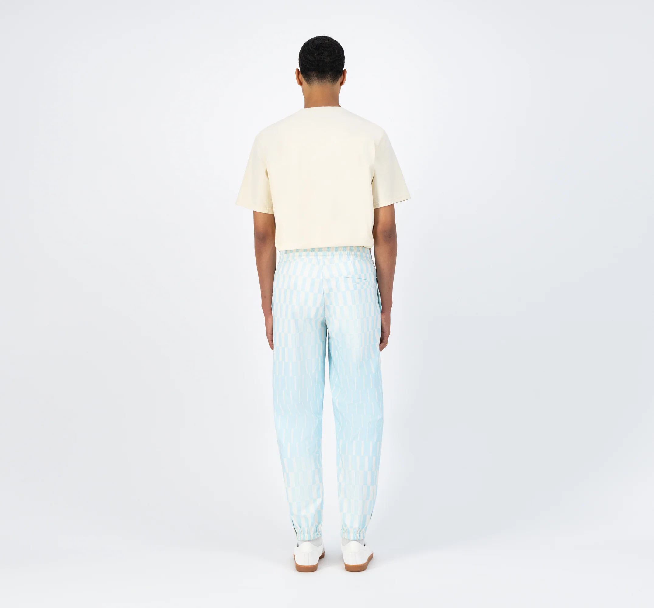 Pantalon Jo - Bleu clair/crème - Image 6