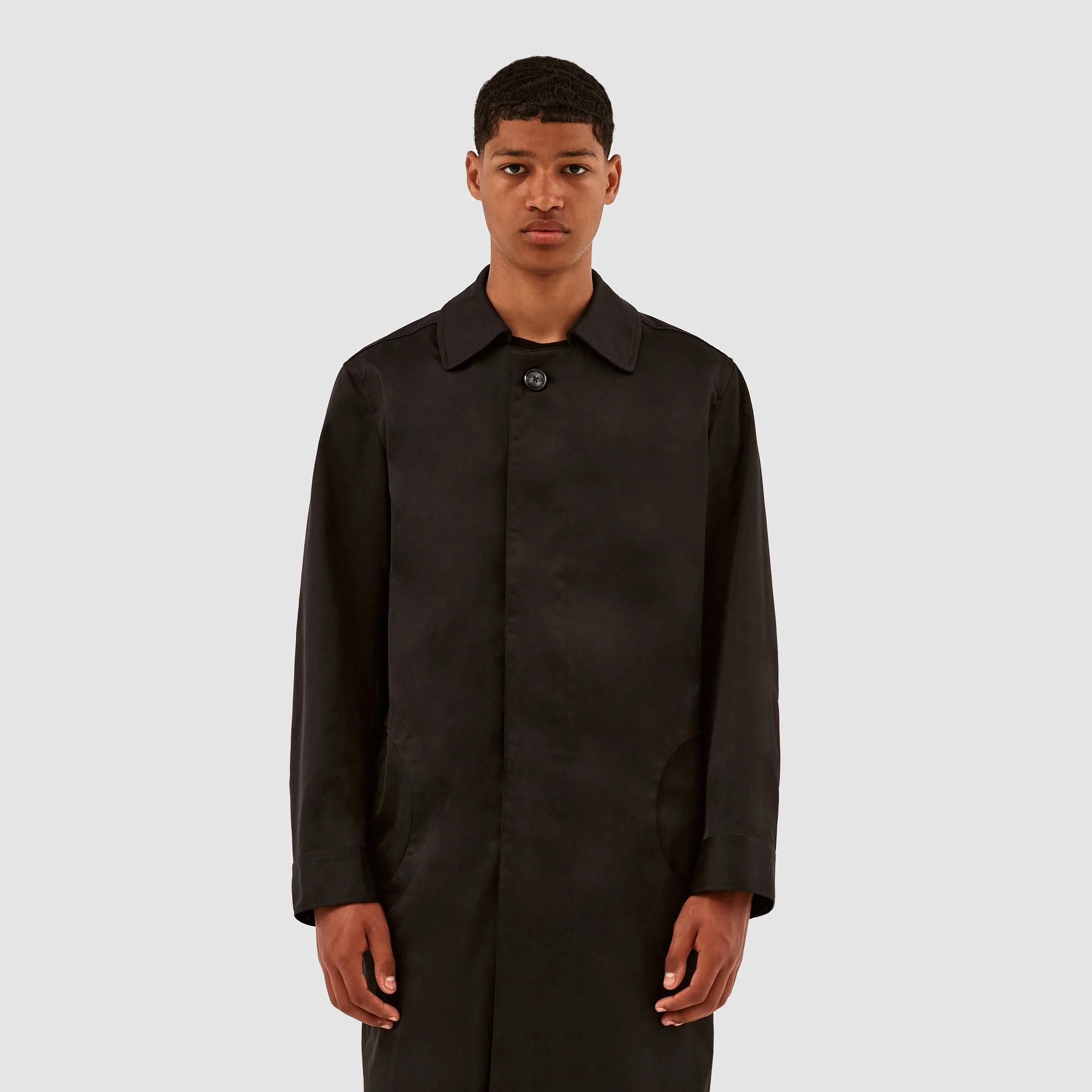 Manteau en nylon Joe - Noir