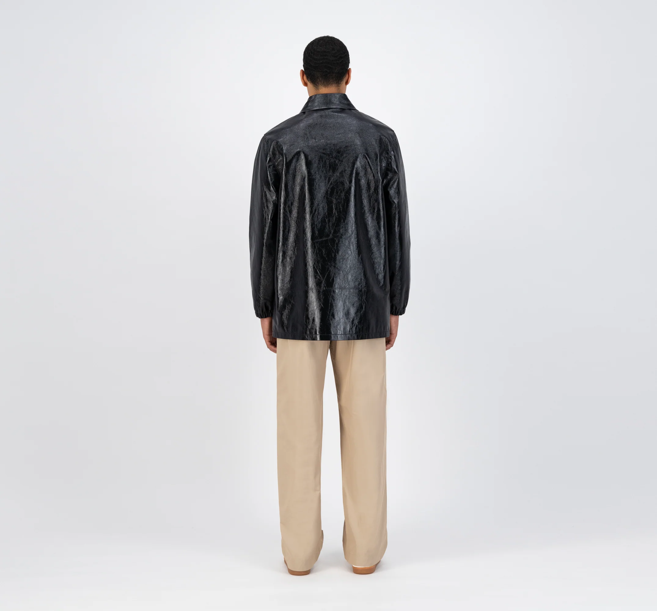 Veste Joe Patent - Noir - Image 6