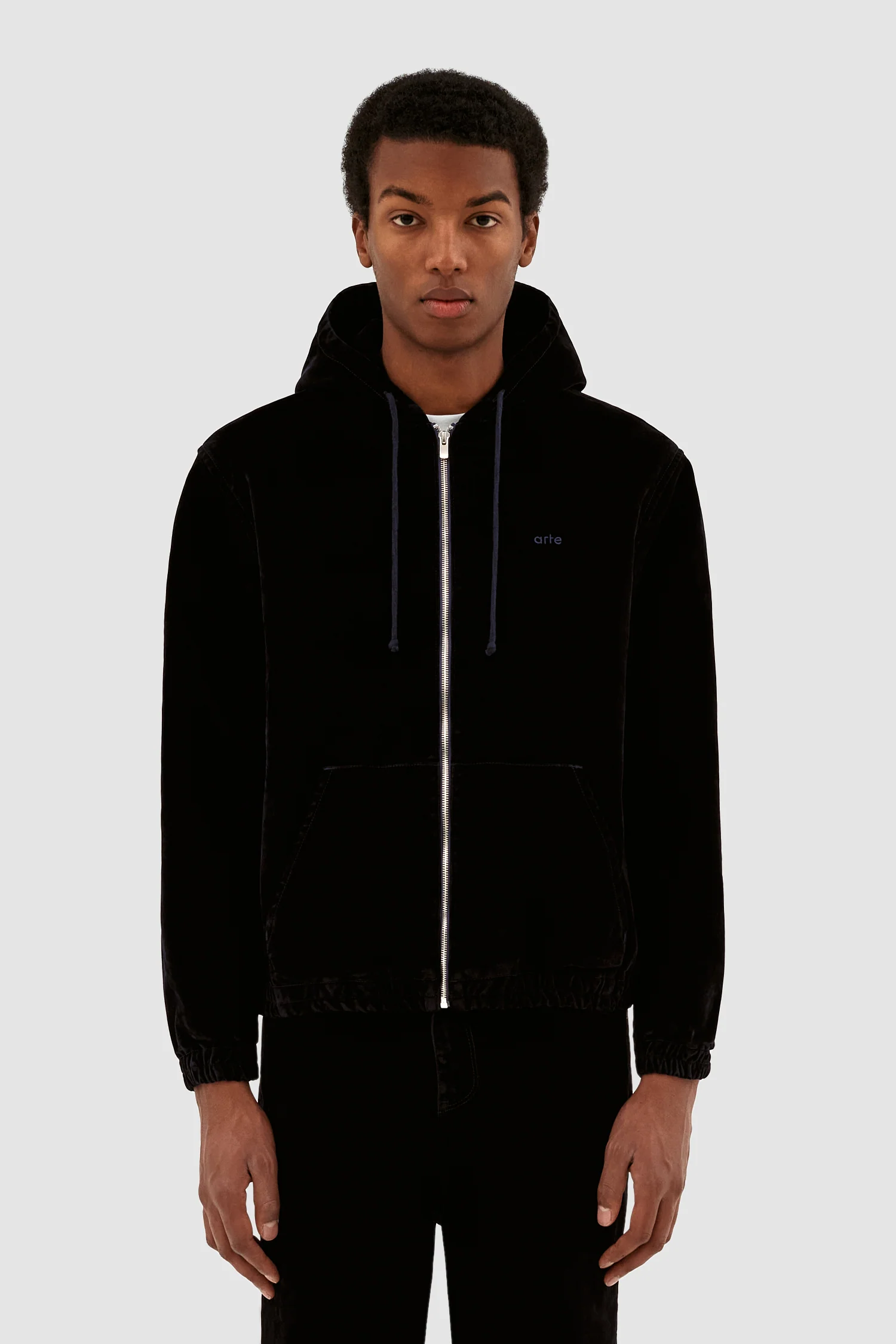 Joe Velvet Jacket - Navy - Image 2