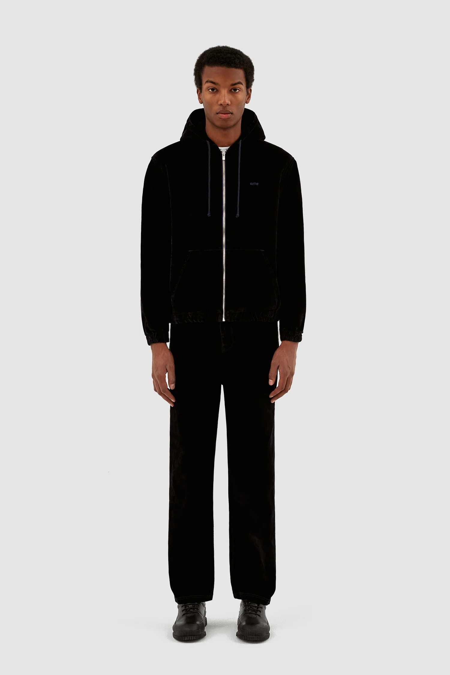 Joe Velvet Jacket - Navy - Image 4