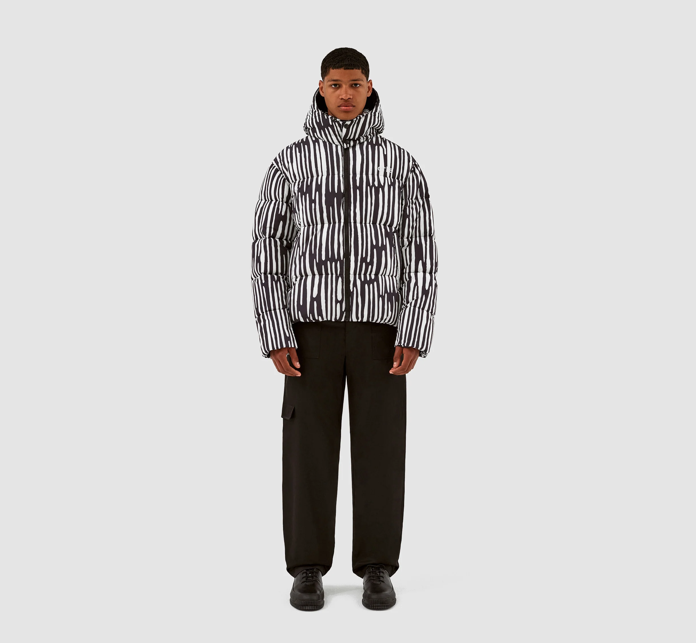 Veste polaire Joey Pereira - Noir/Blanc - Image 5