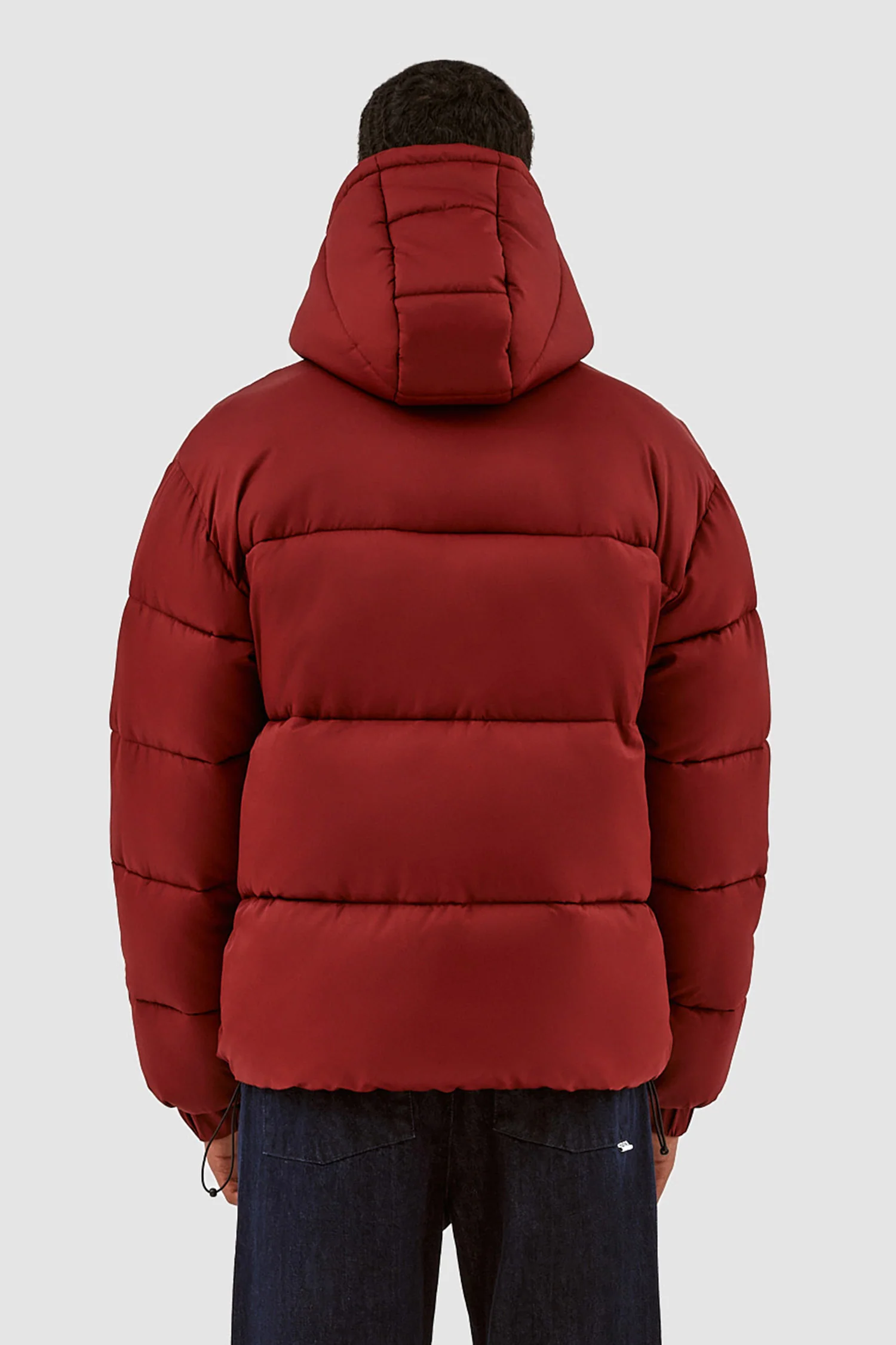 Joey Puffer Jacket - Bordeaux - Image 3