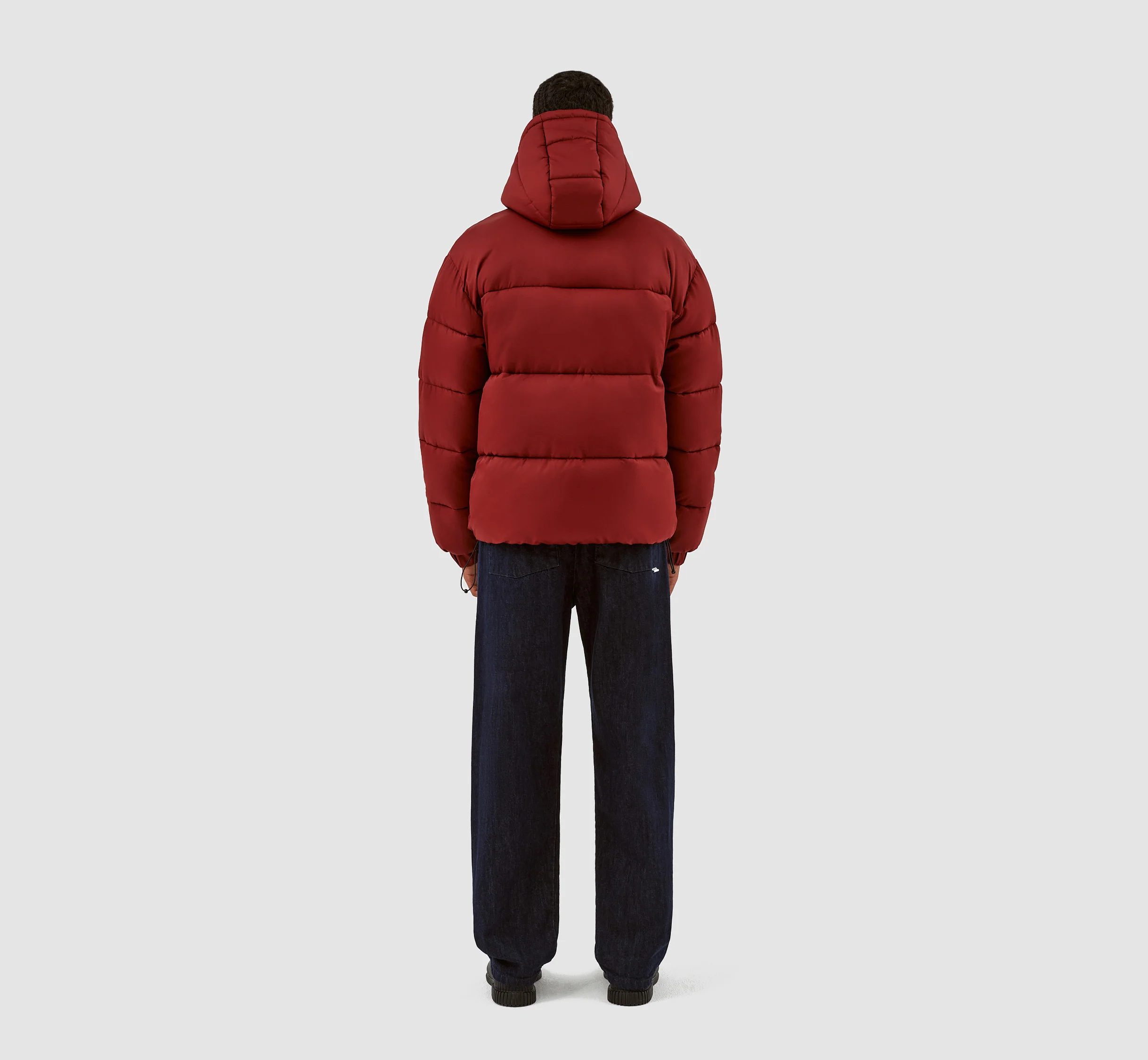 Joey Puffer Jacket - Bordeaux - Image 7