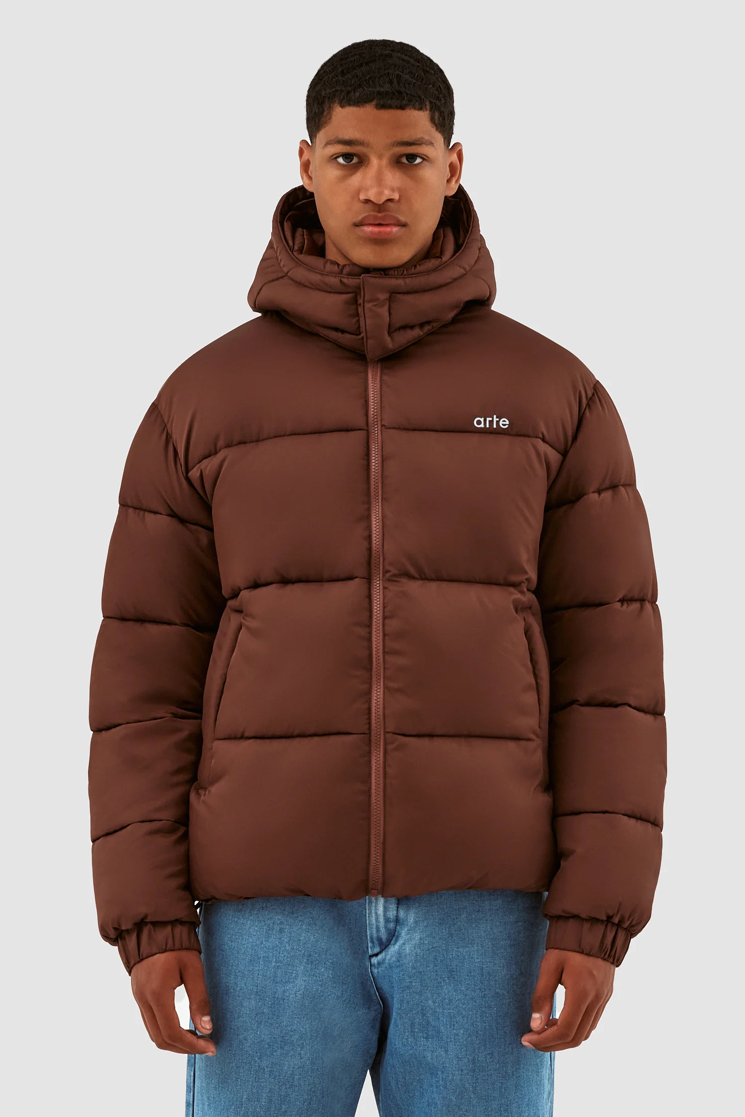 Joey Puffer Jacket - Marron - Image 2