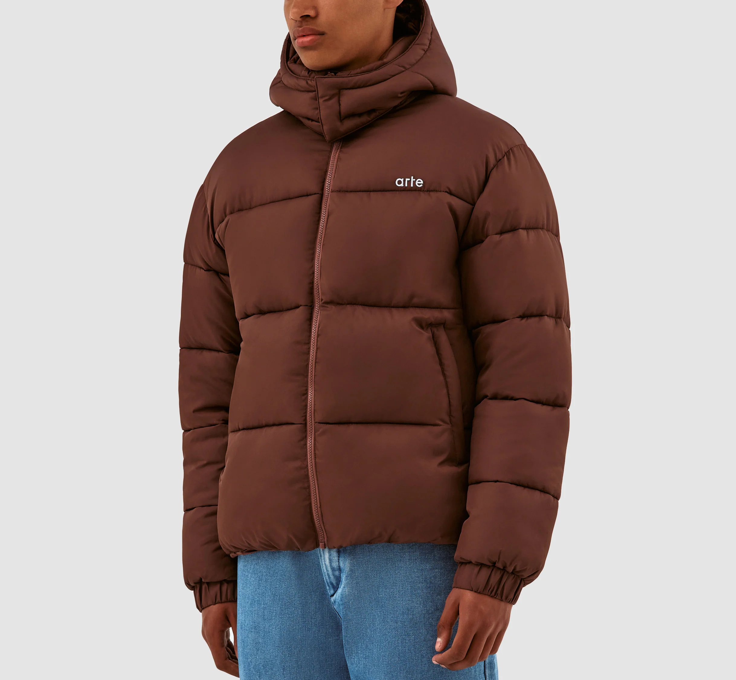 Joey Puffer Jacket - Marron - Image 4