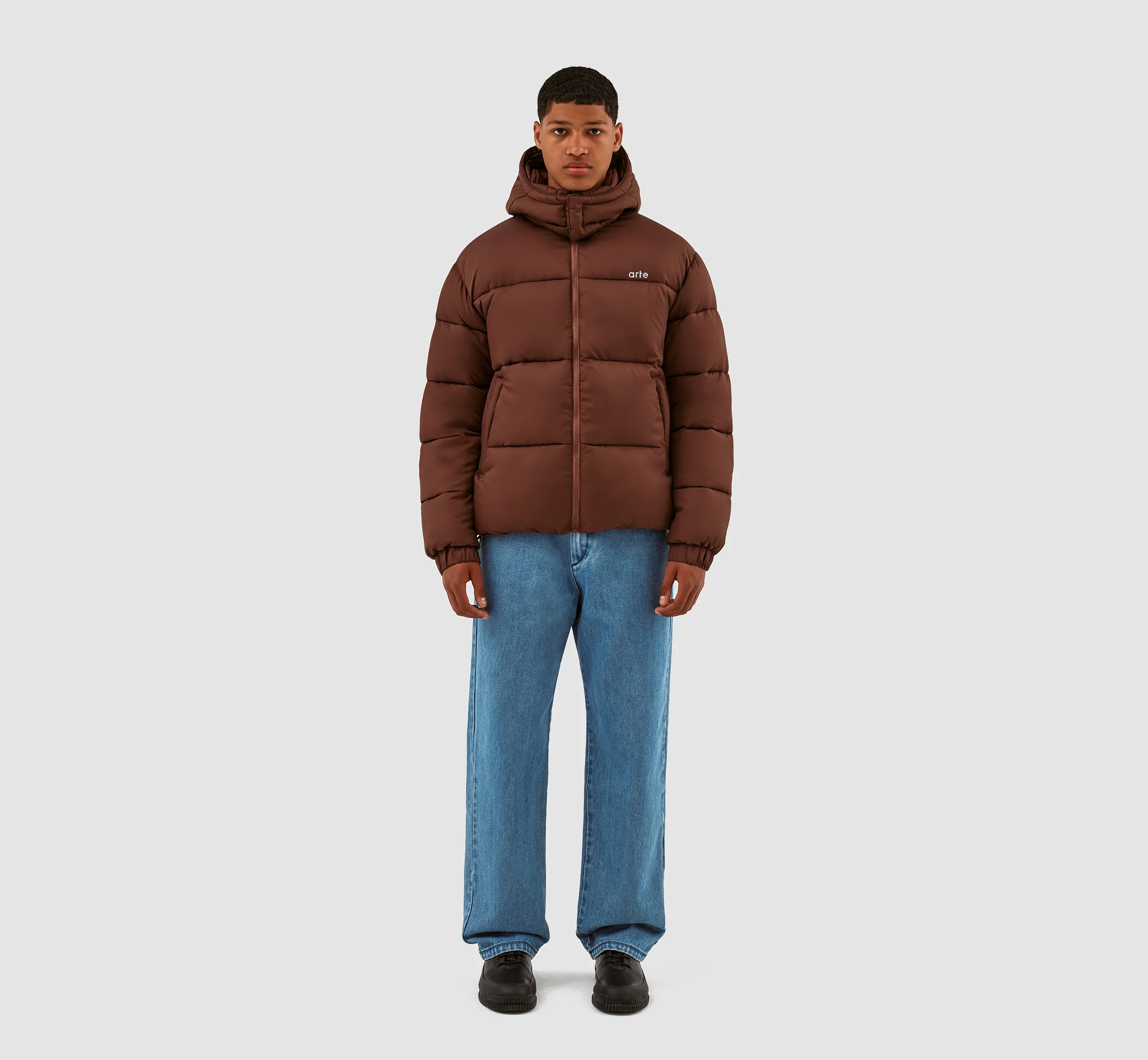Joey Puffer Jacket - Marron - Image 5