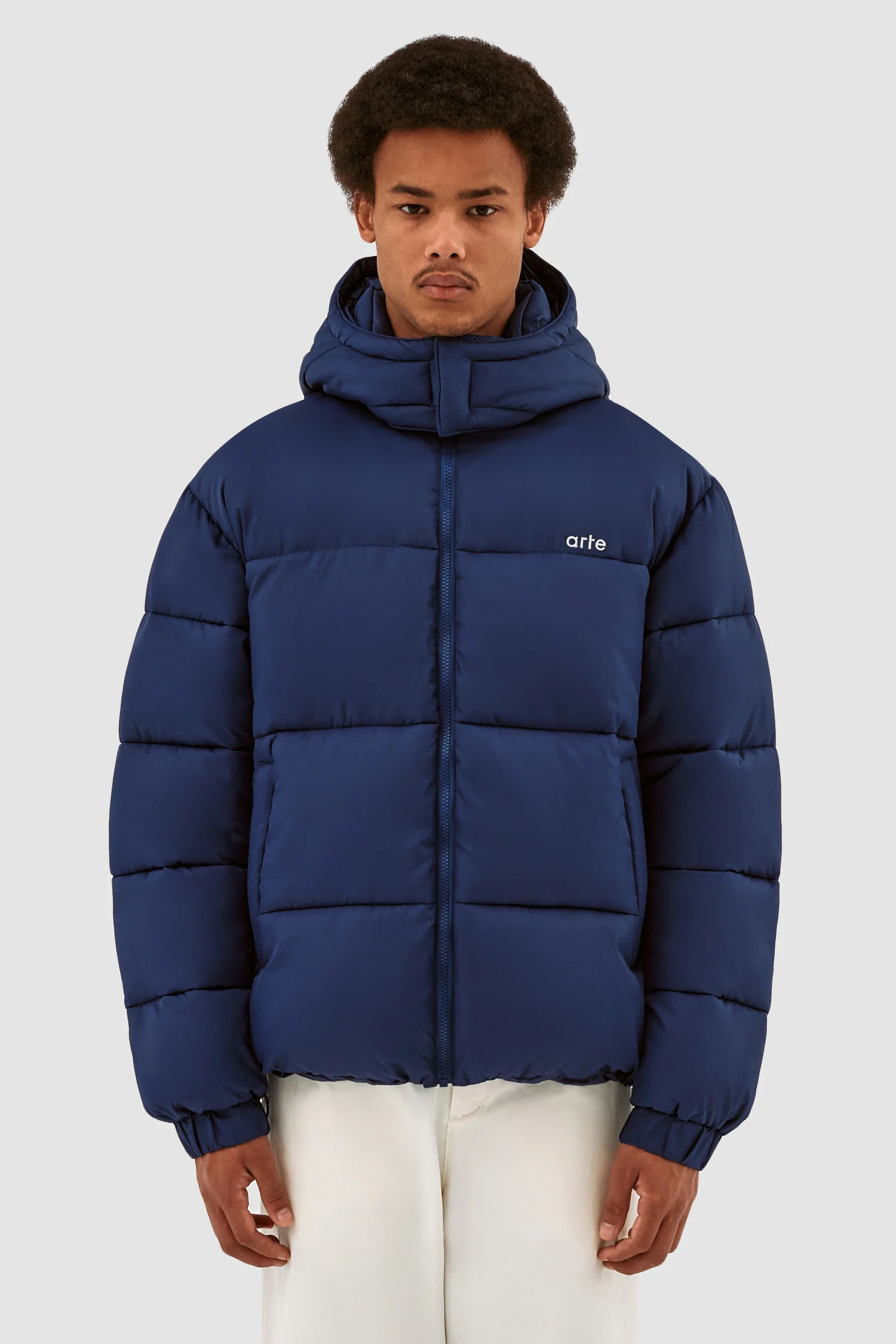 Joey Puffer Jacket - Marine - Image 2