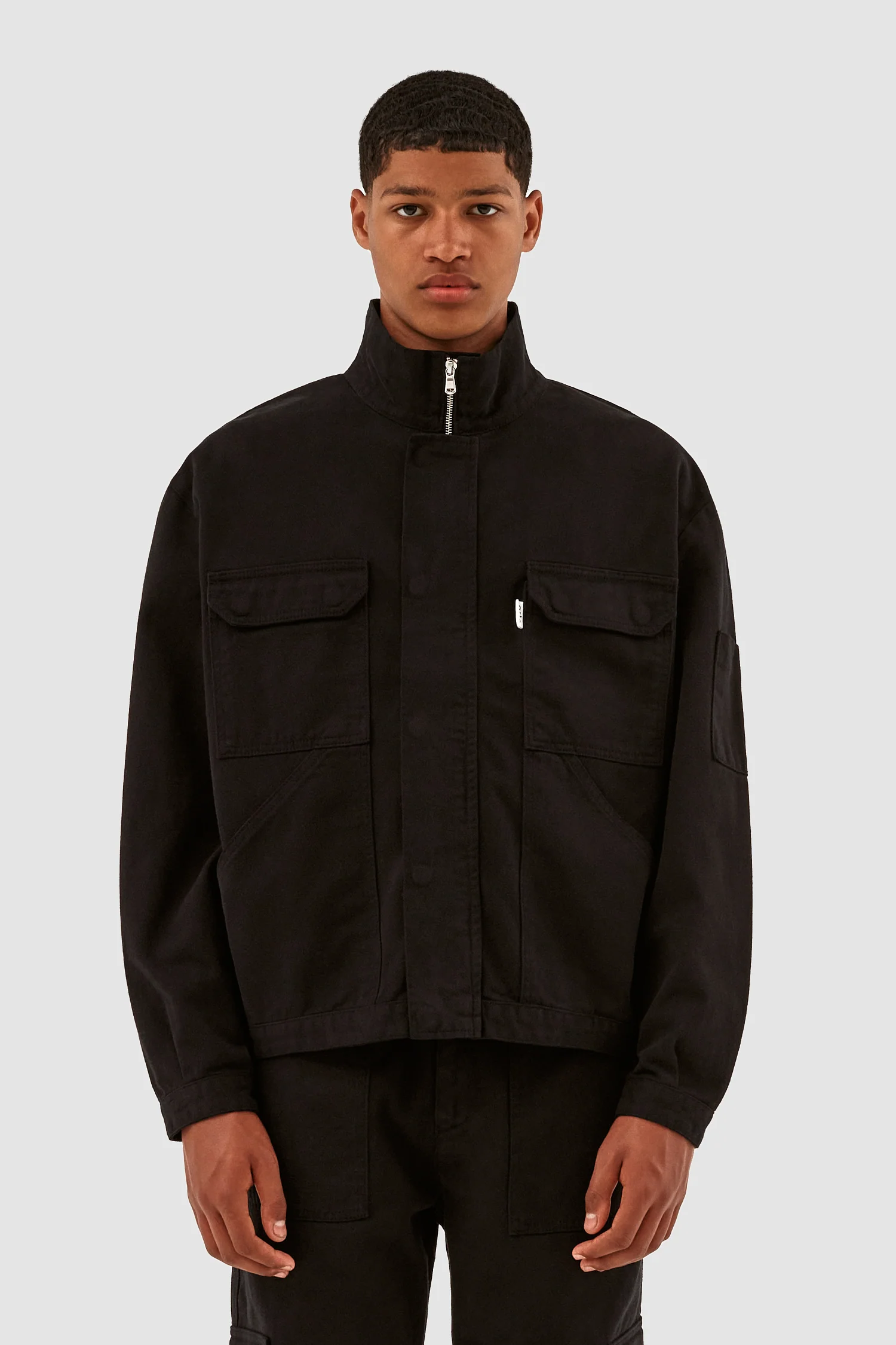 Veste à poches Johnson - Noir - Image 2