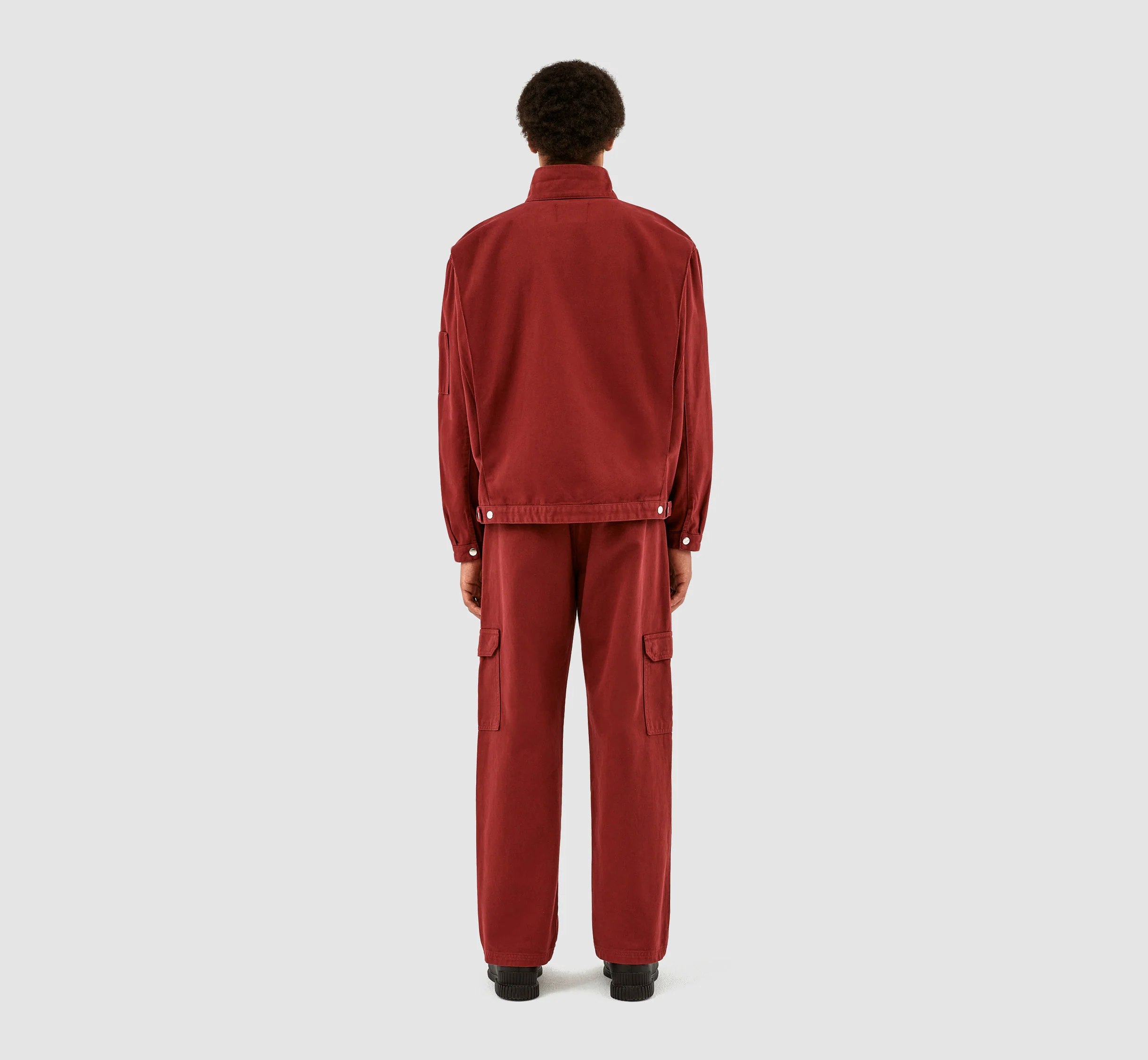 Veste à poches Johnson - Bordeaux - Image 7