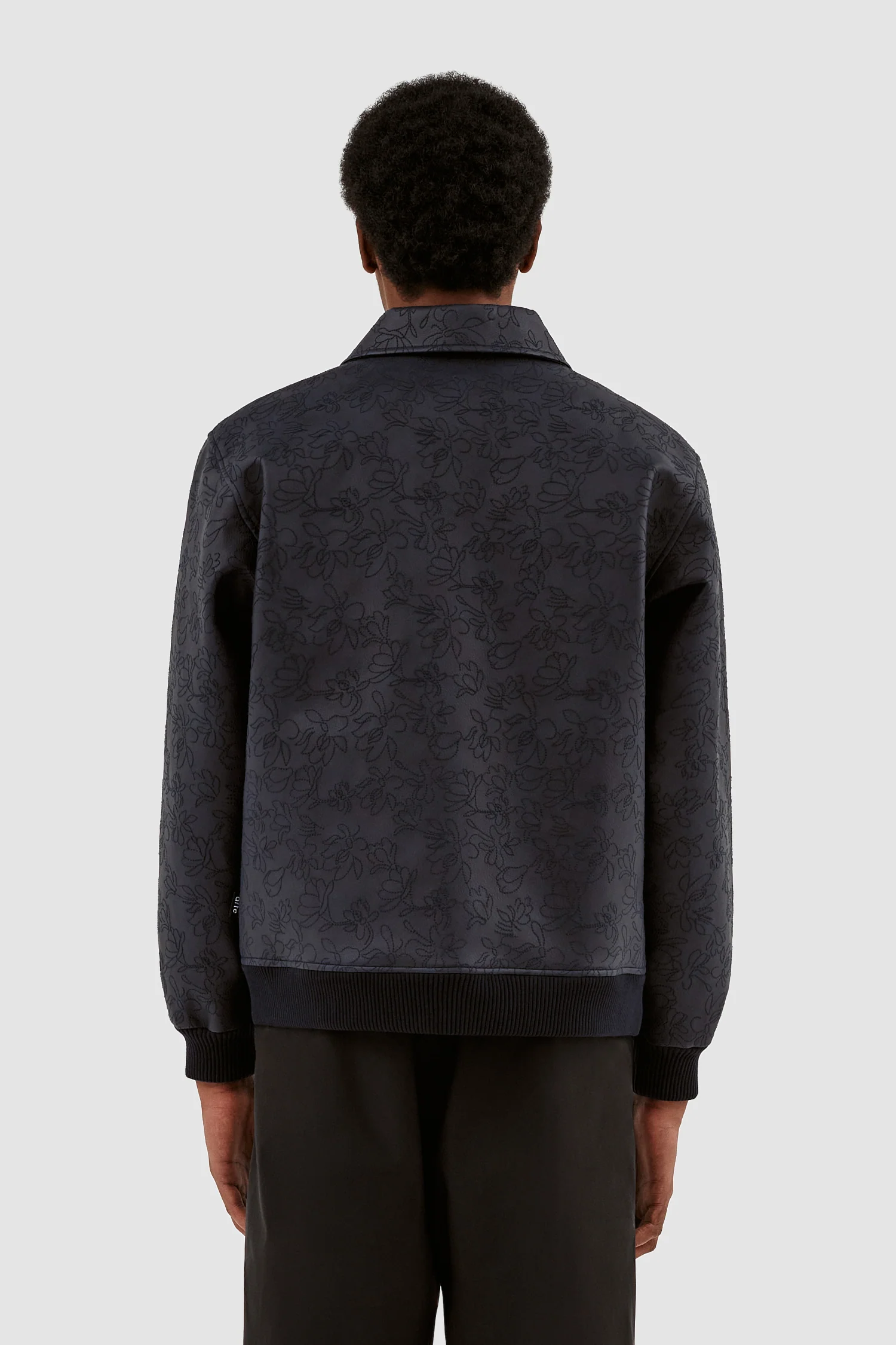 Veste brodée Jonah - Marine - Image 3
