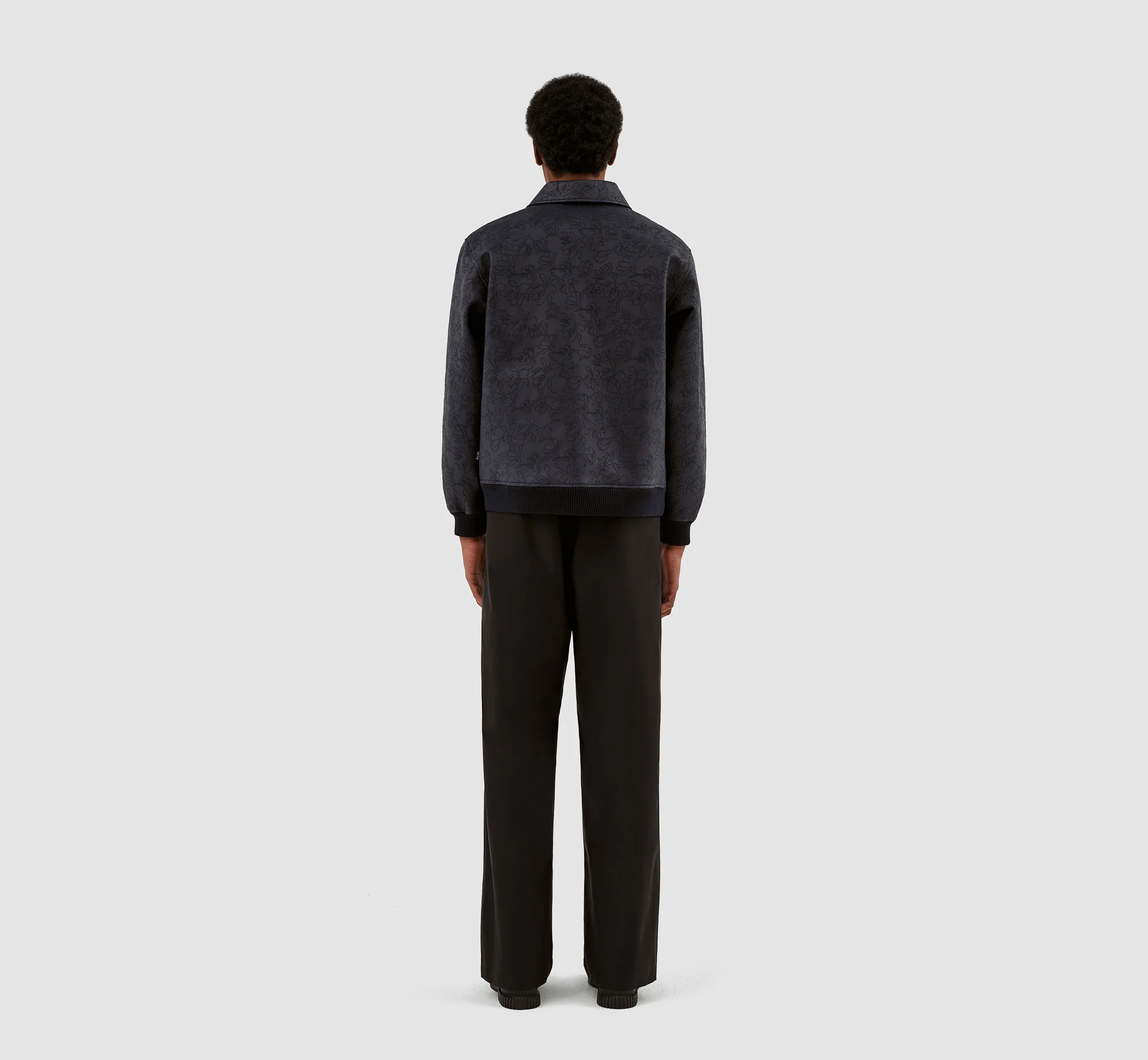 Veste brodée Jonah - Marine - Image 7