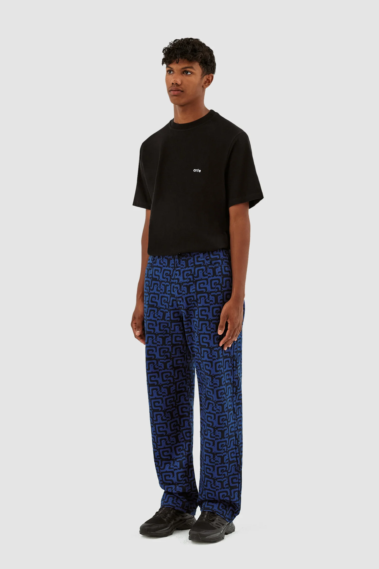 Pantalon Jonas Allover - Marine/Bleu - Image 6