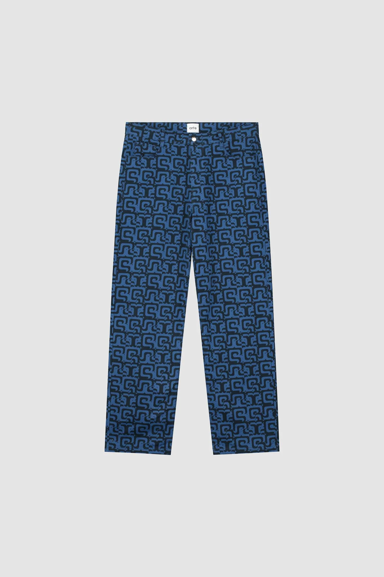 Pantalon Jonas Allover - Marine/Bleu - Image 8