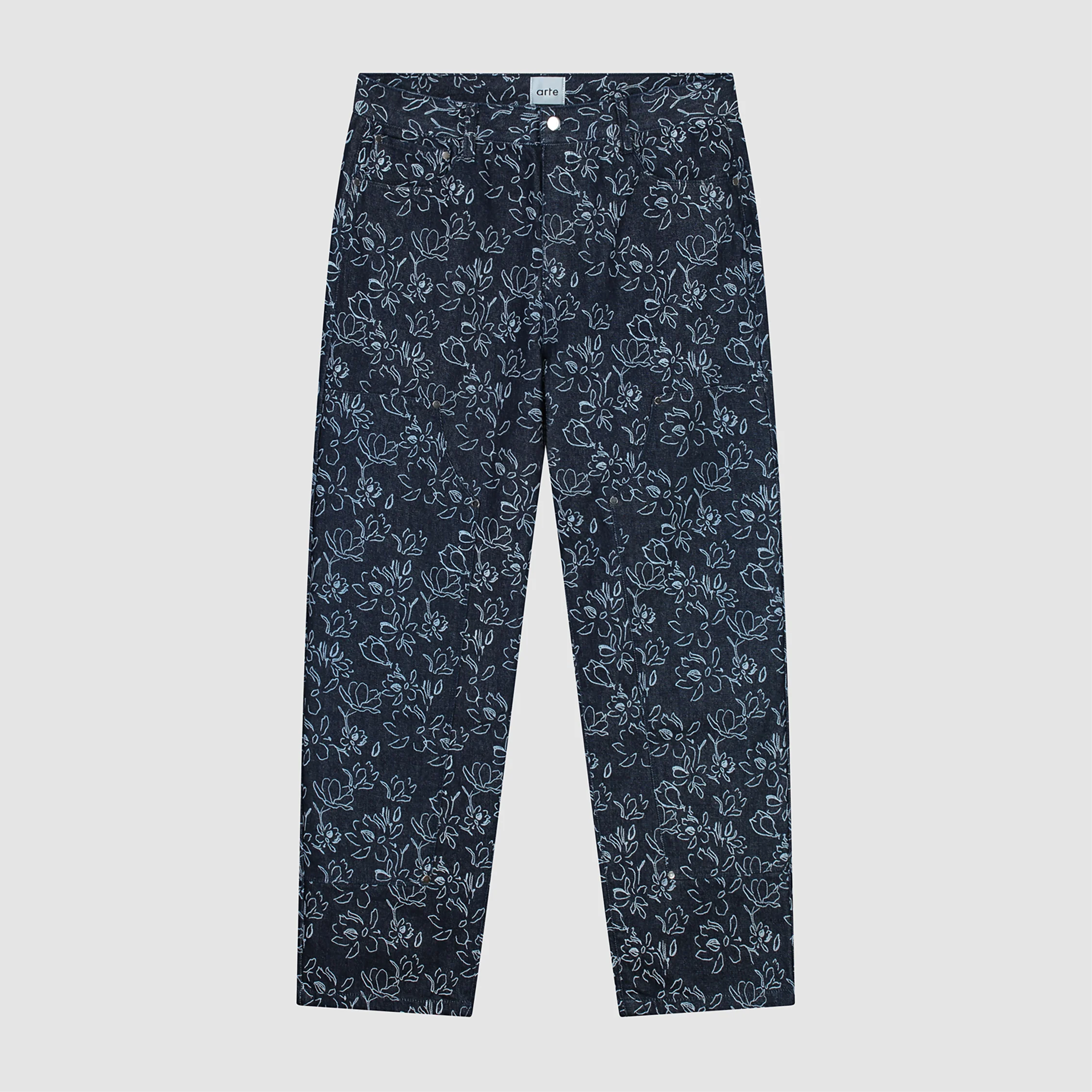 Pantalon Jonas Flowers - Marine