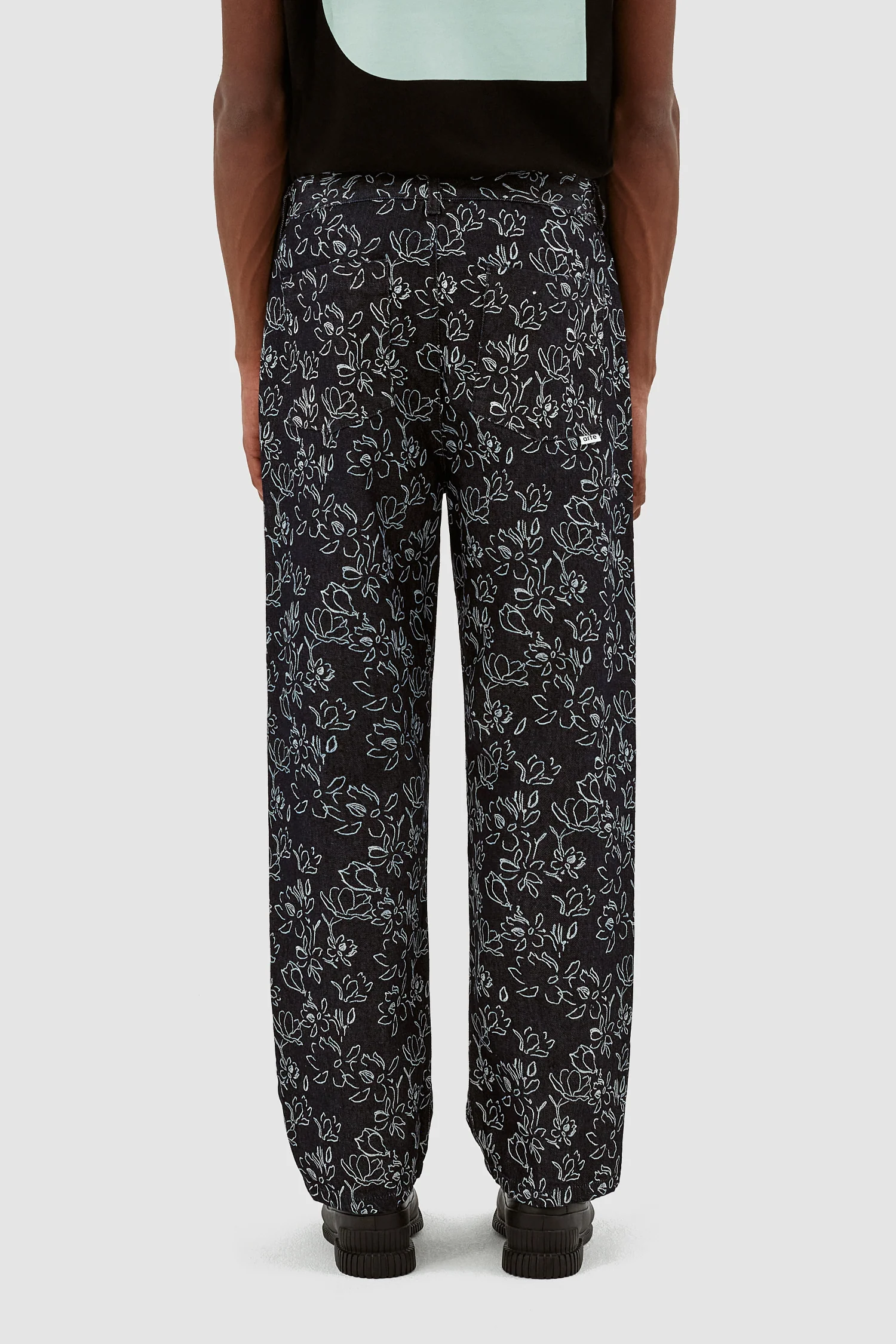 Pantalon Jonas Flowers - Marine - Image 3