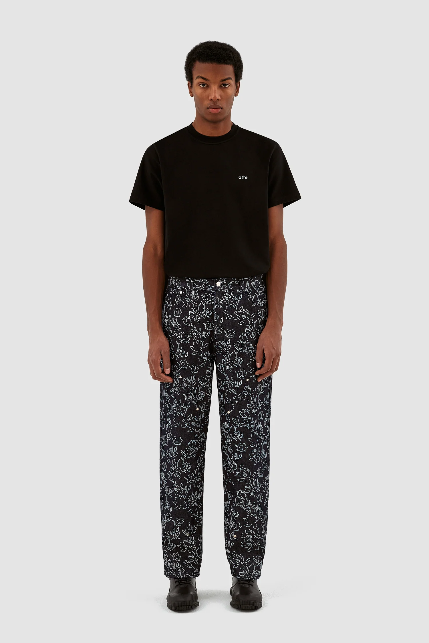 Pantalon Jonas Flowers - Marine - Image 5
