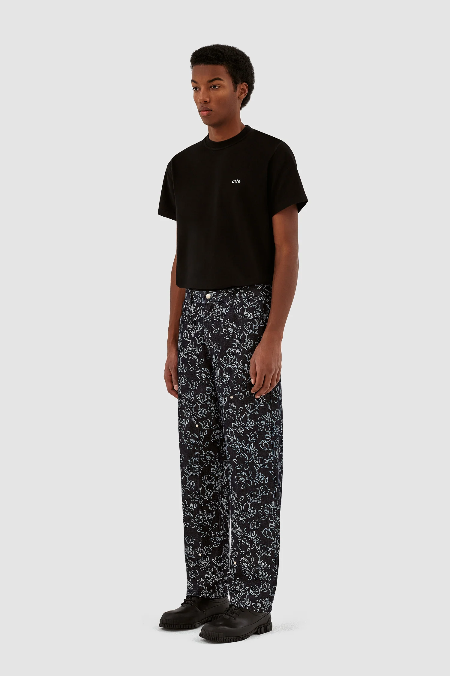 Pantalon Jonas Flowers - Marine - Image 6