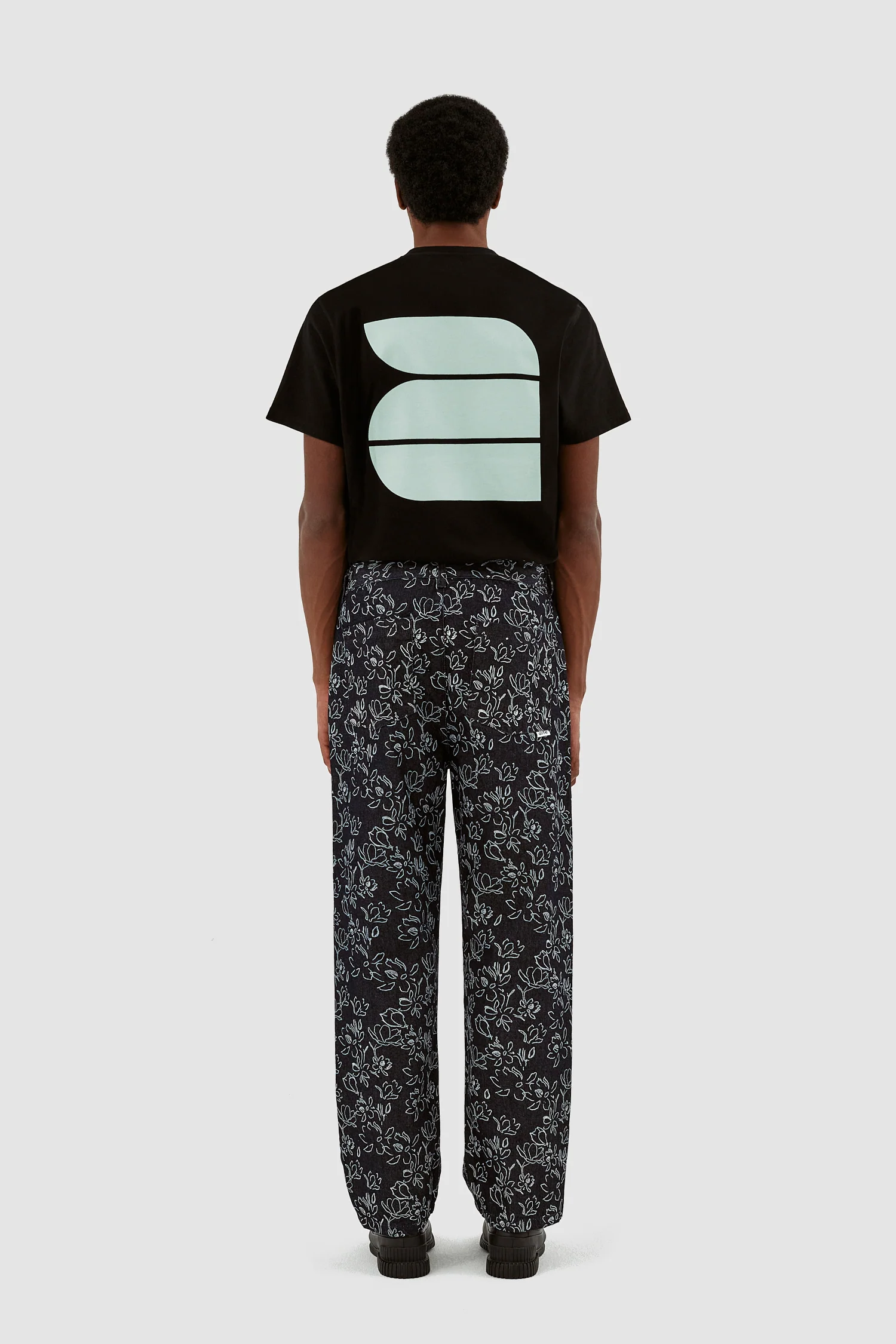 Pantalon Jonas Flowers - Marine - Image 7