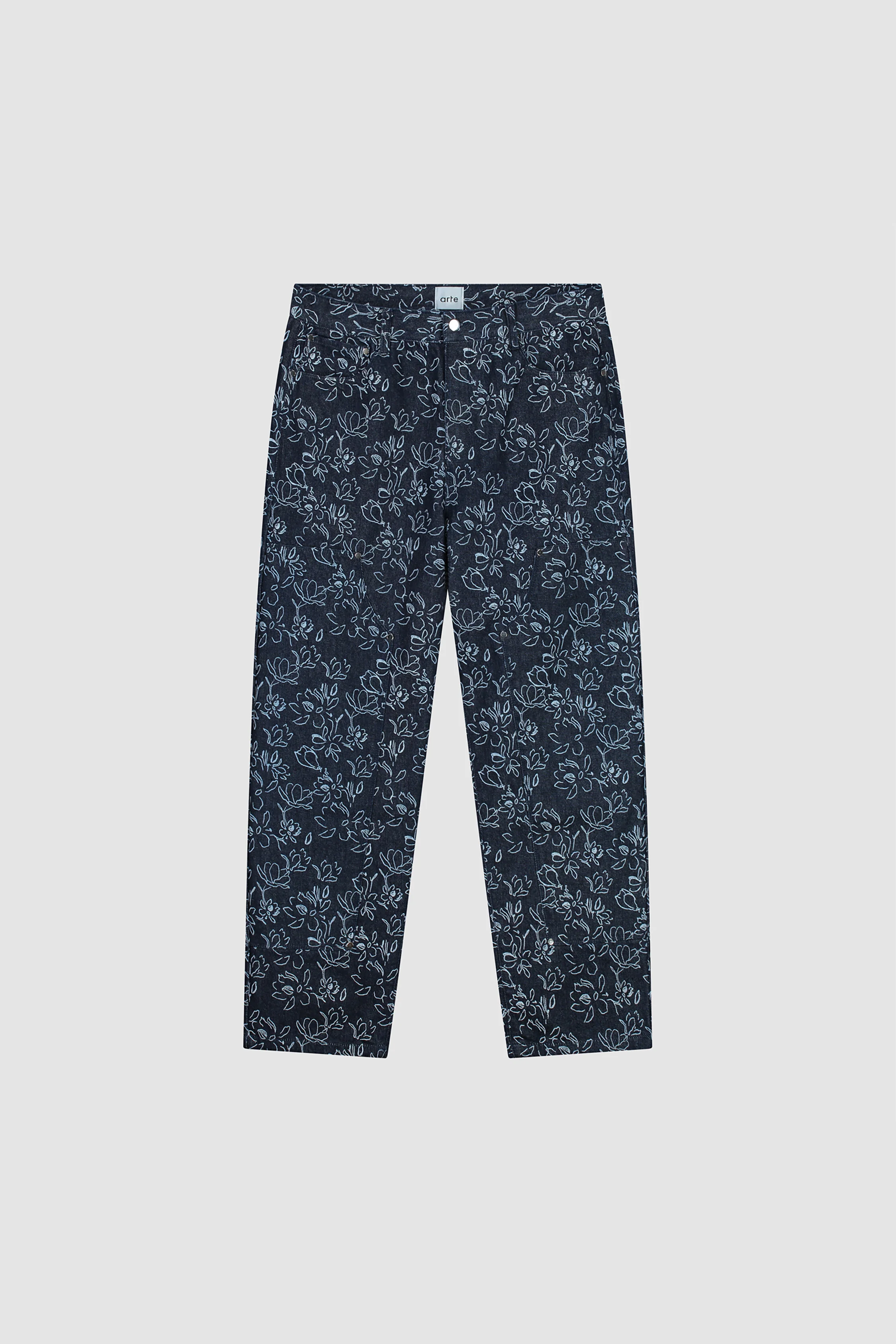 Pantalon Jonas Flowers - Marine - Image 8