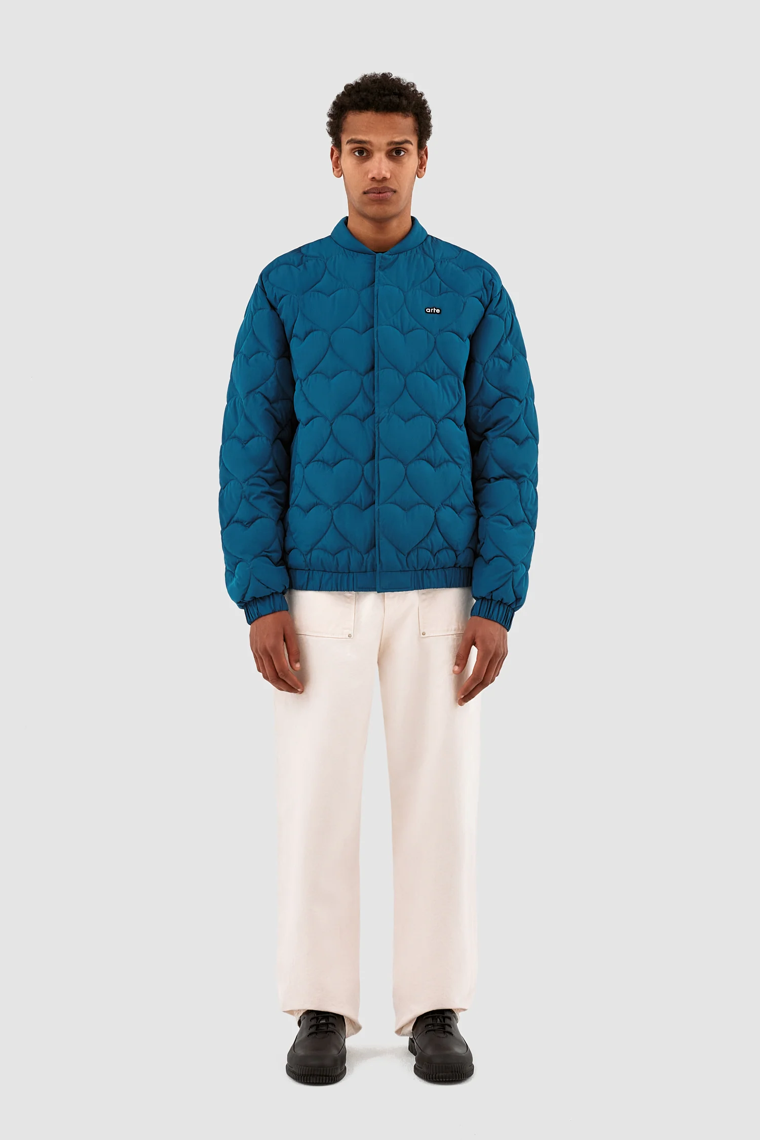 Veste Jonas Heart - Bleu pétrole - Image 4