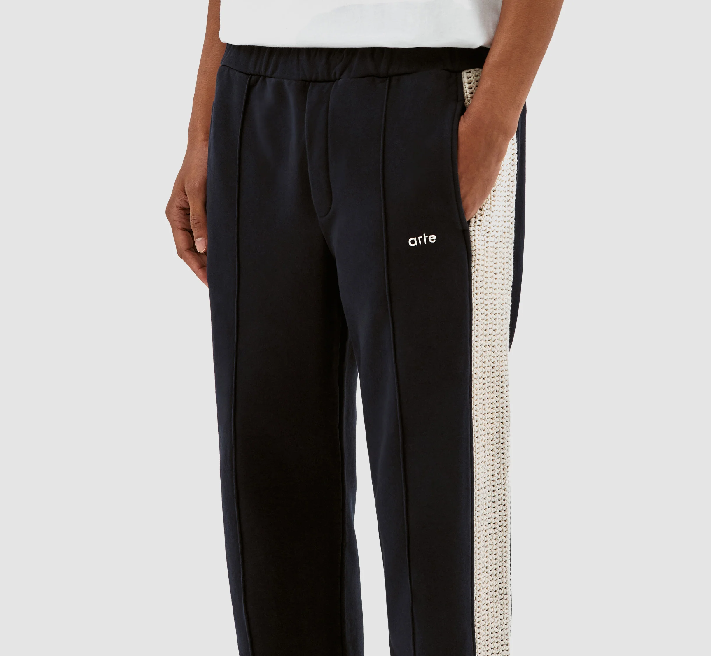 Pantalon en dentelle Jonas - Marine - Image 4