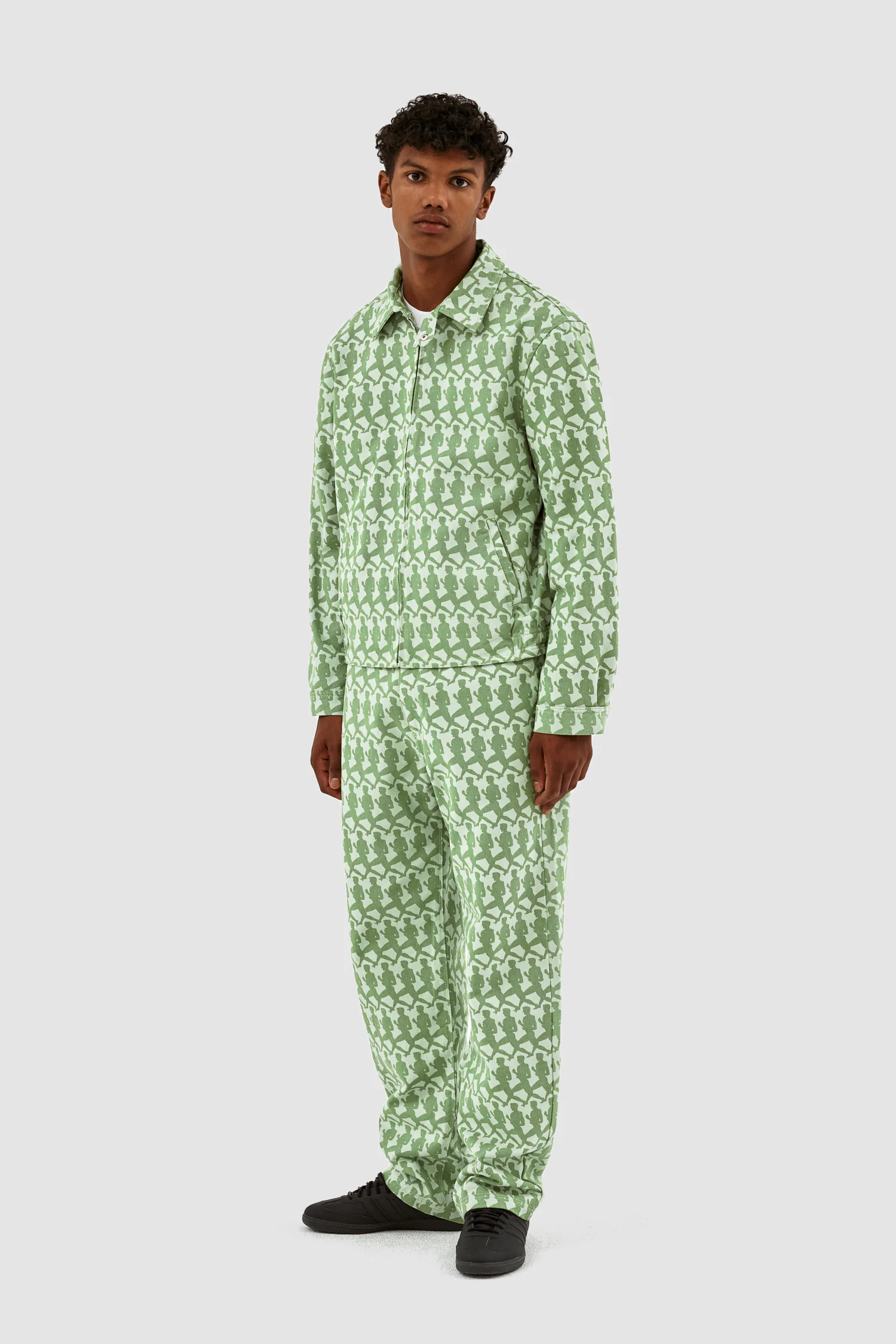 Veste Jones Allover - Vert - Image 5