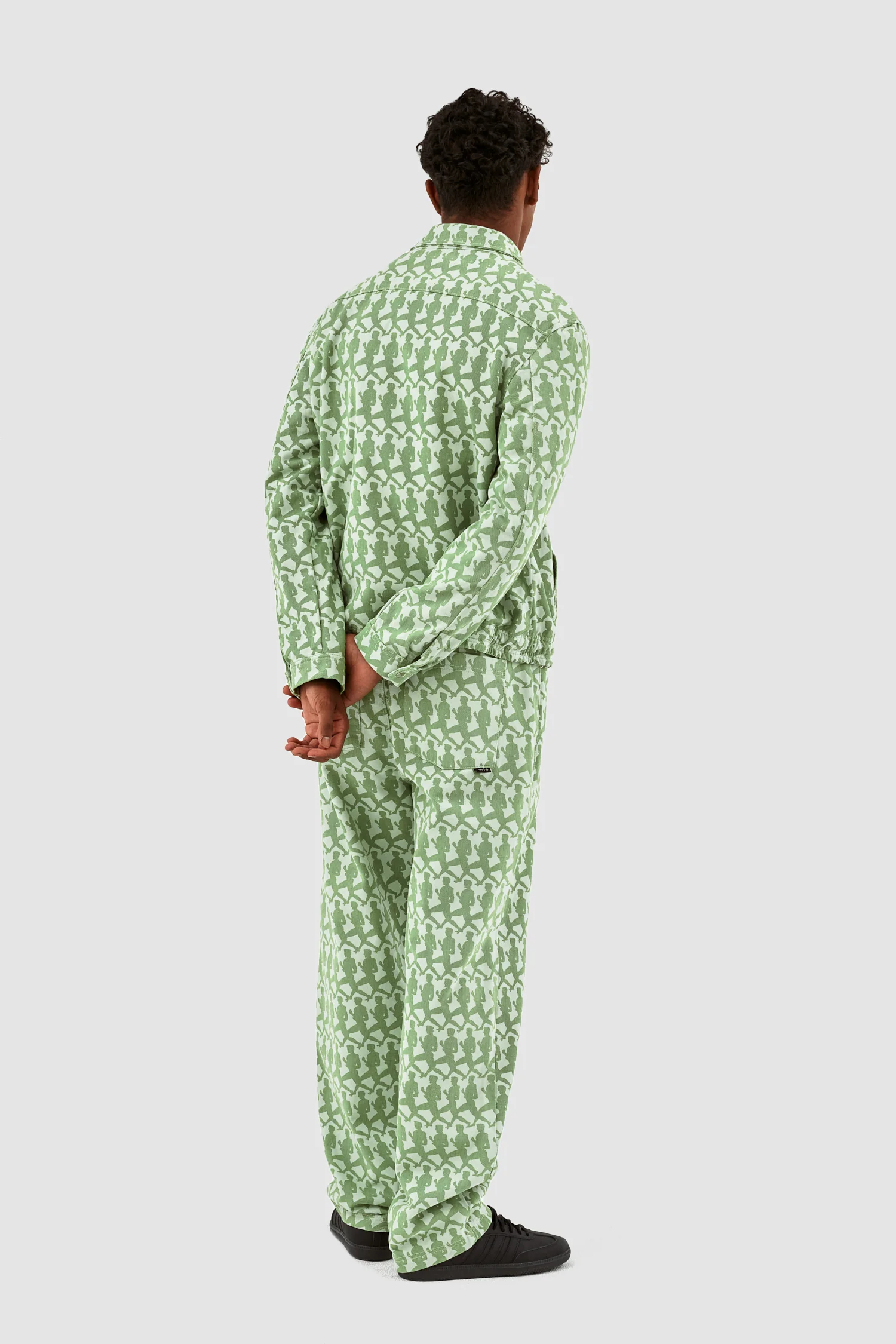 Veste Jones Allover - Vert - Image 6