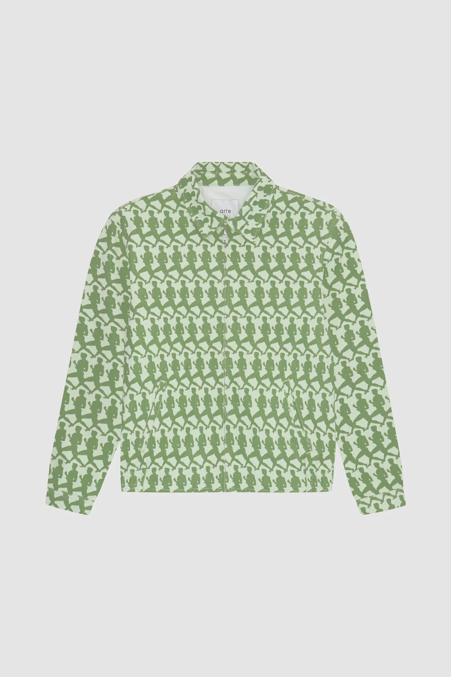 Veste Jones Allover - Vert - Image 8