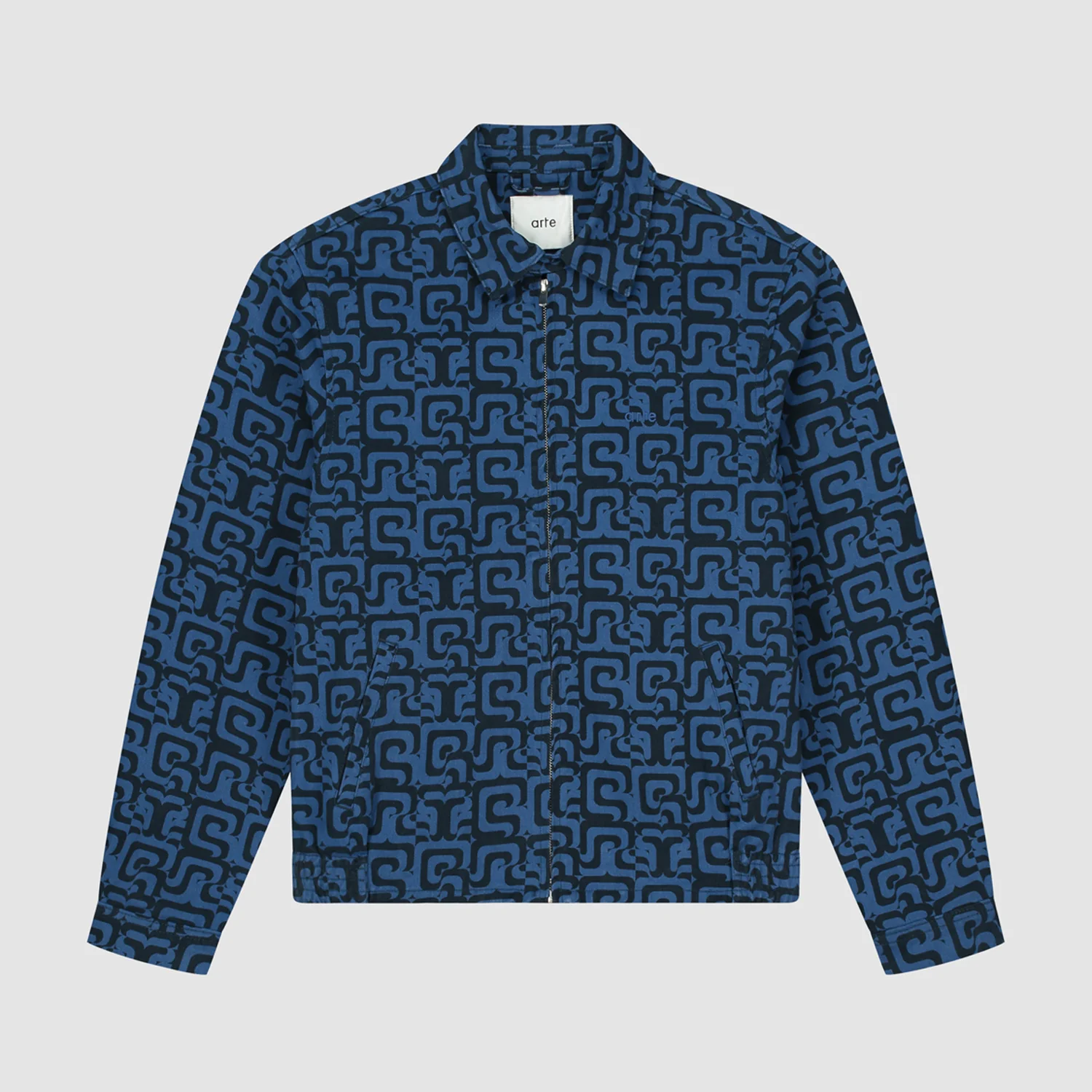 Veste Jones Allover - Marine/Bleu