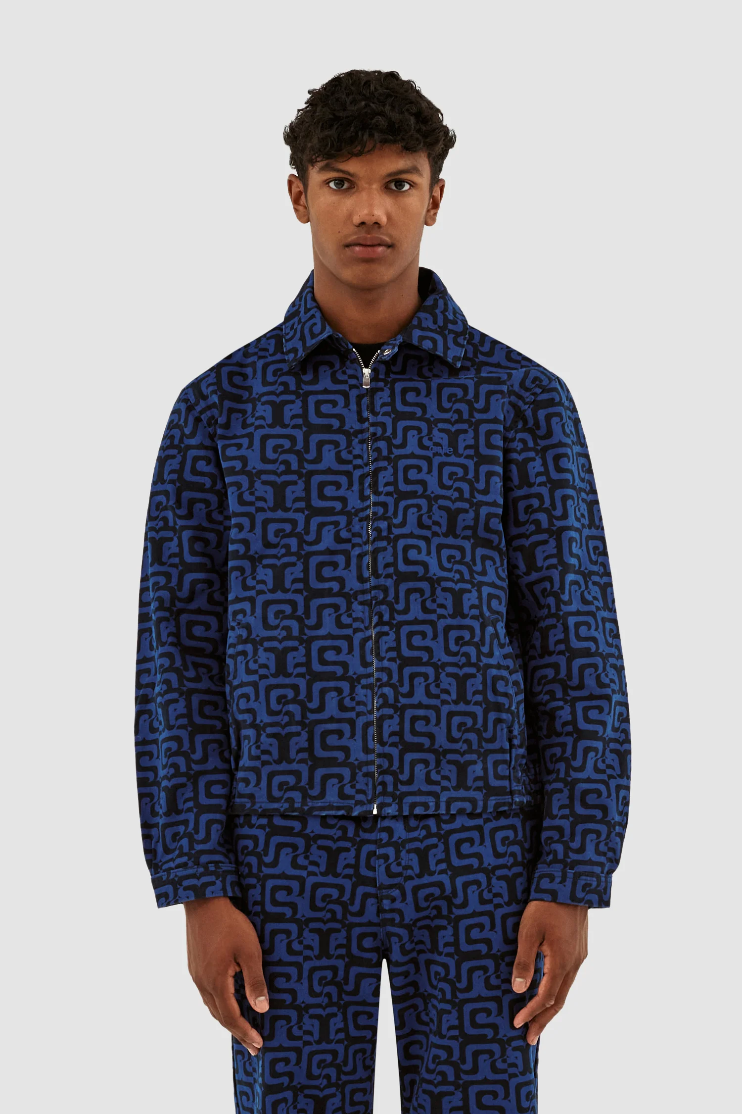 Veste Jones Allover - Marine/Bleu - Image 2